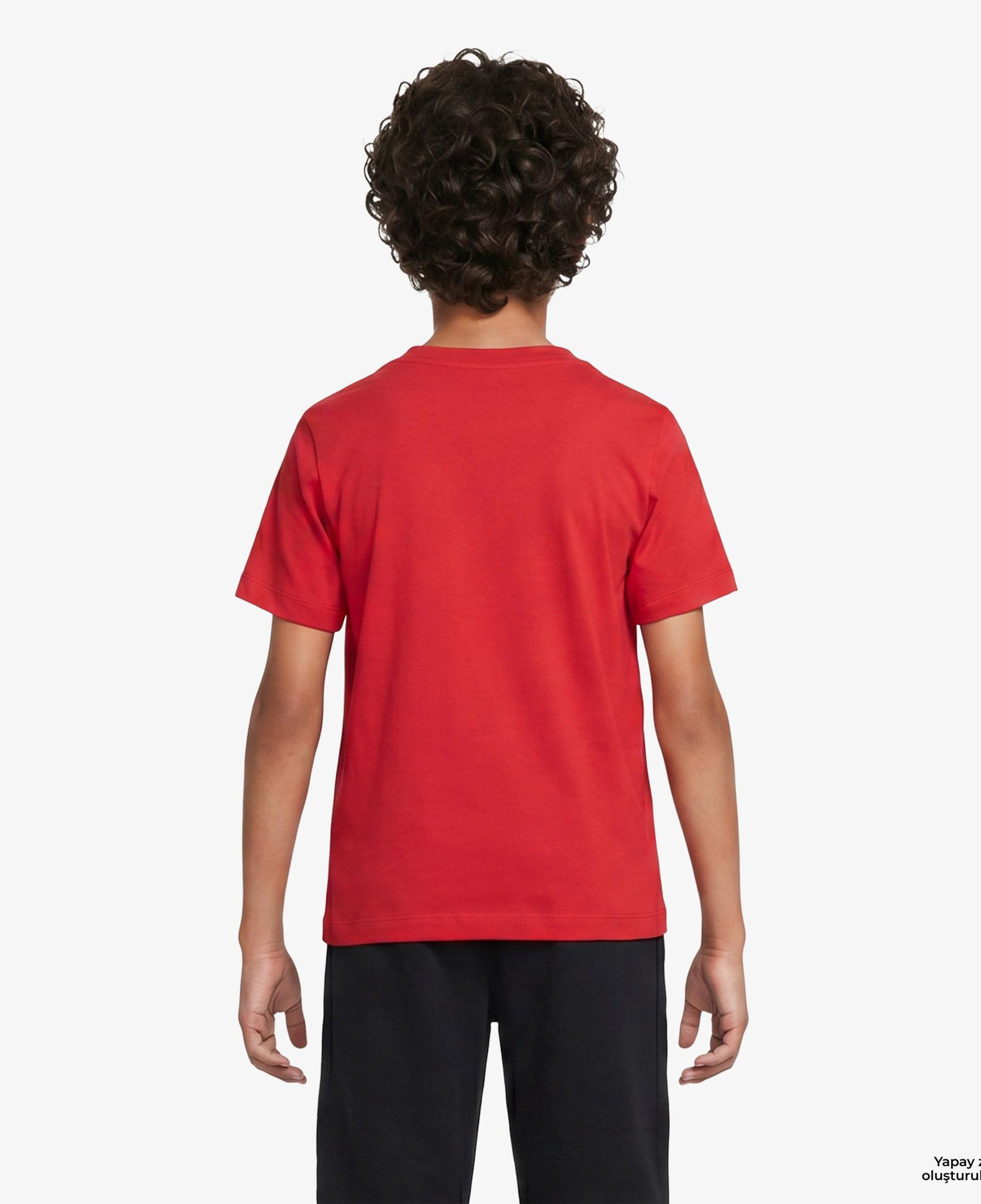 Nike Sportswear Futura Çocuk Kırmızı T-Shirt