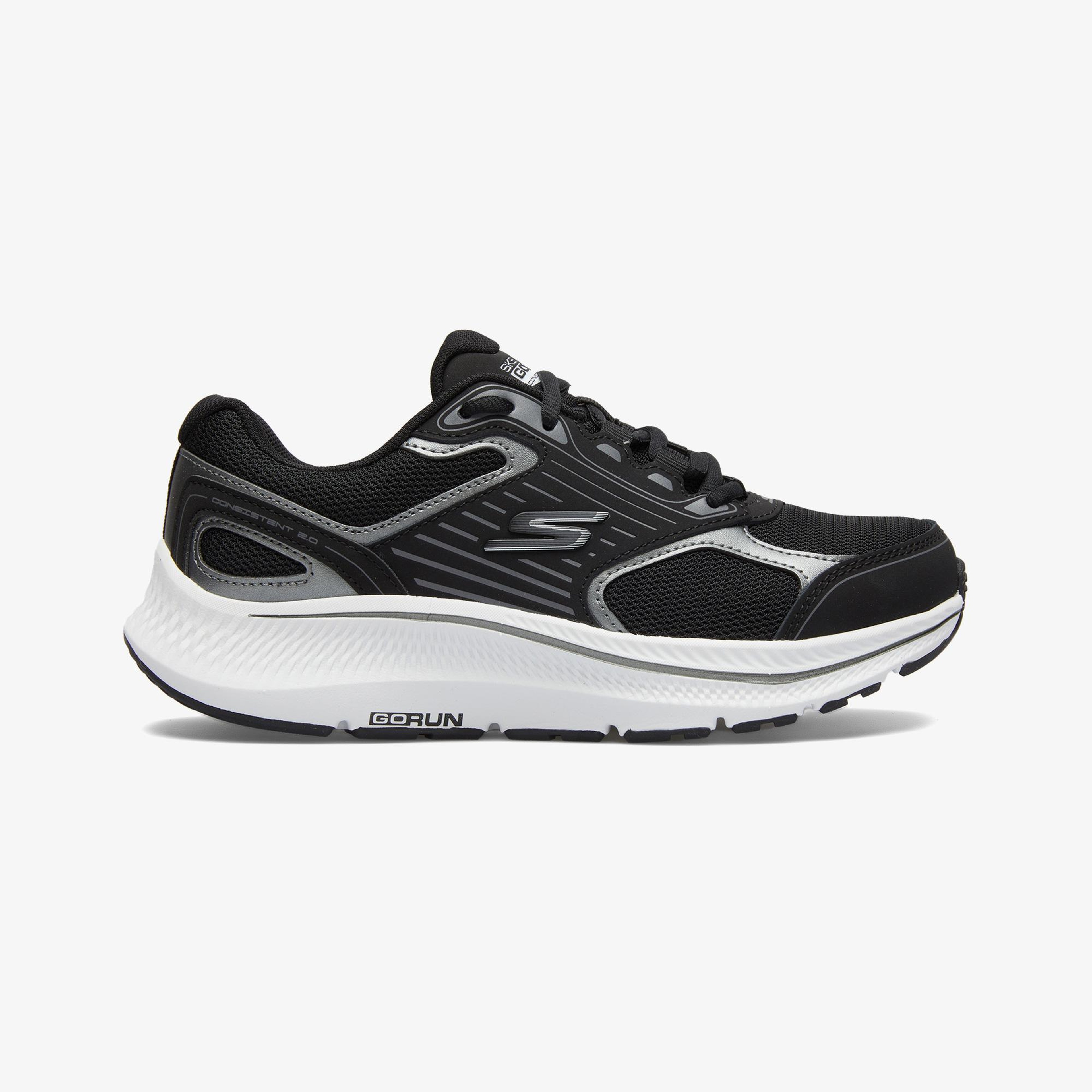 Skechers Go Run Consistent 2.0 - Advantage Kadın Siyah Koşu Ayakkabısı