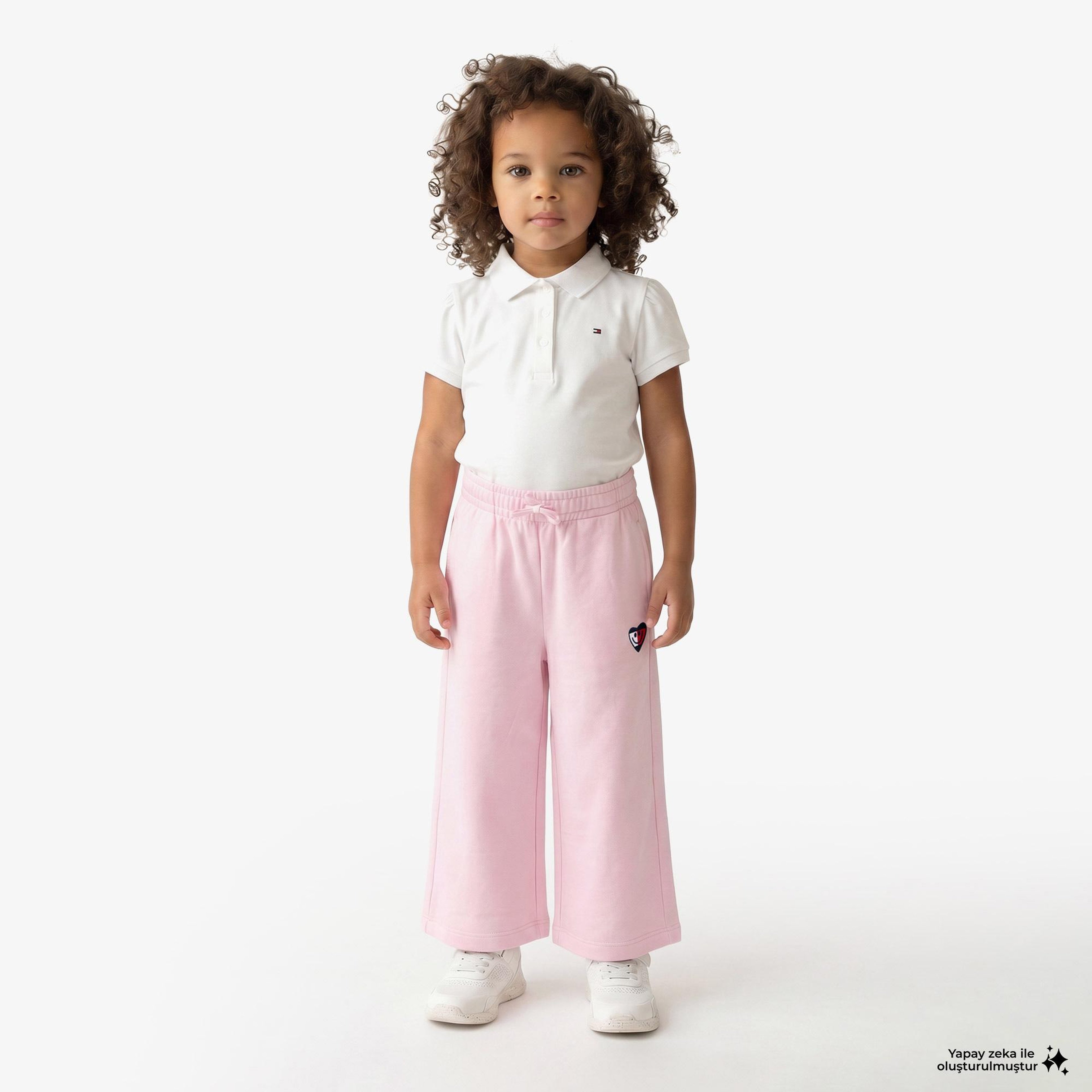 Tommy Hilfiger Little Çocuk Pembe Eşofman Altı