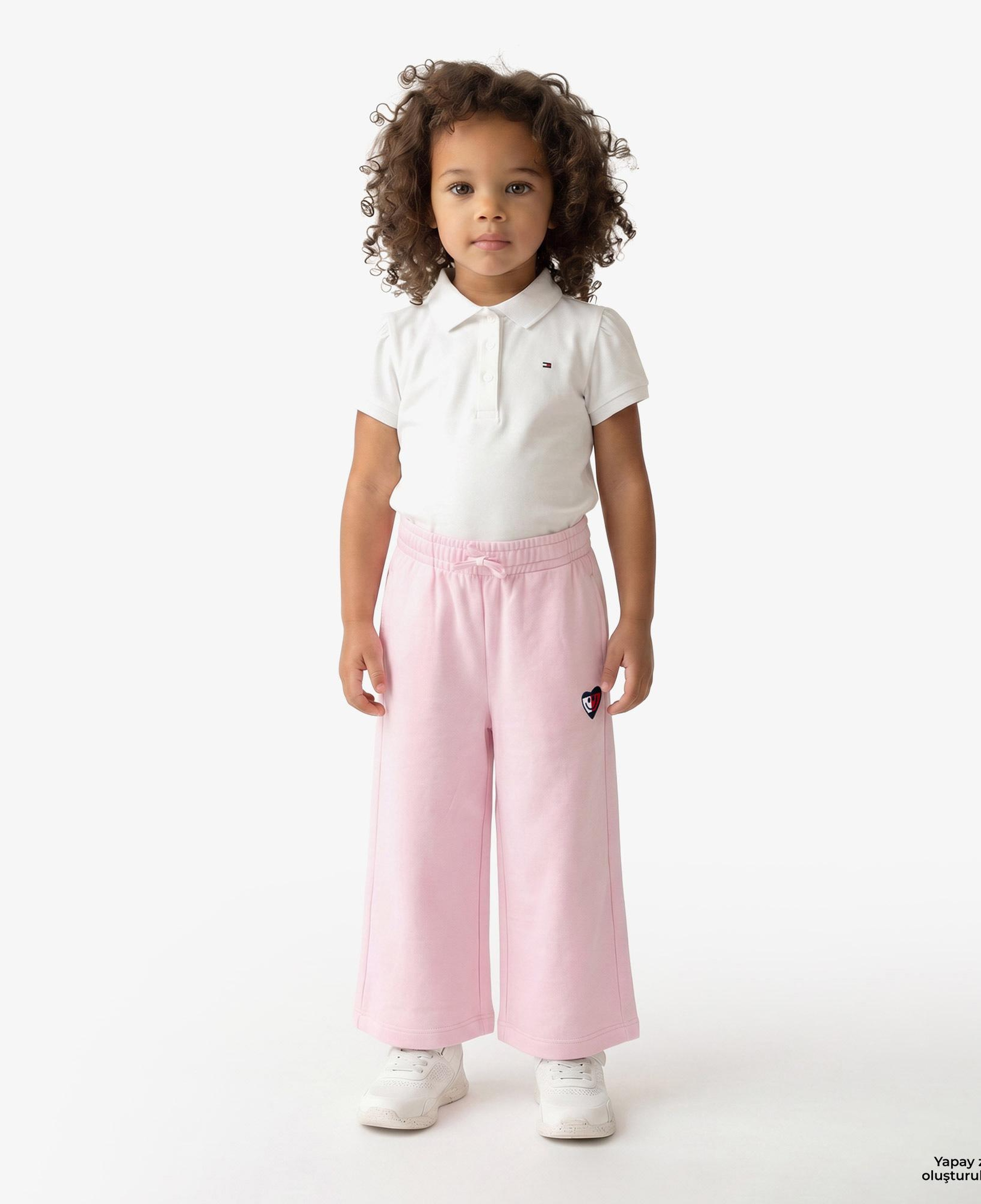 Tommy Hilfiger Little Çocuk Pembe Eşofman Altı