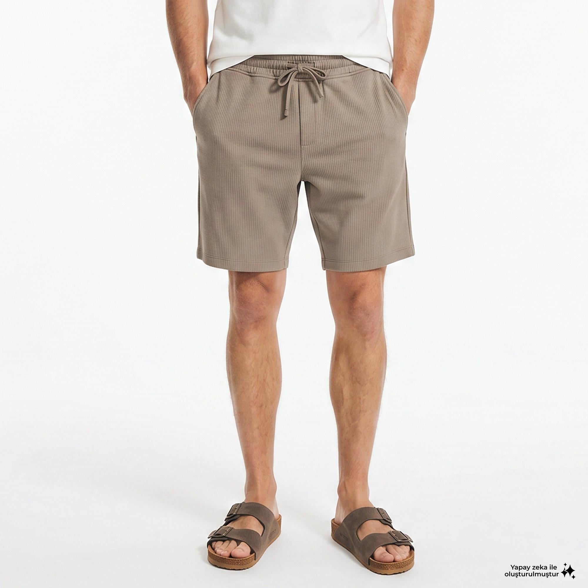 Nautica Erkek Kahverengi Regular Fit Şort