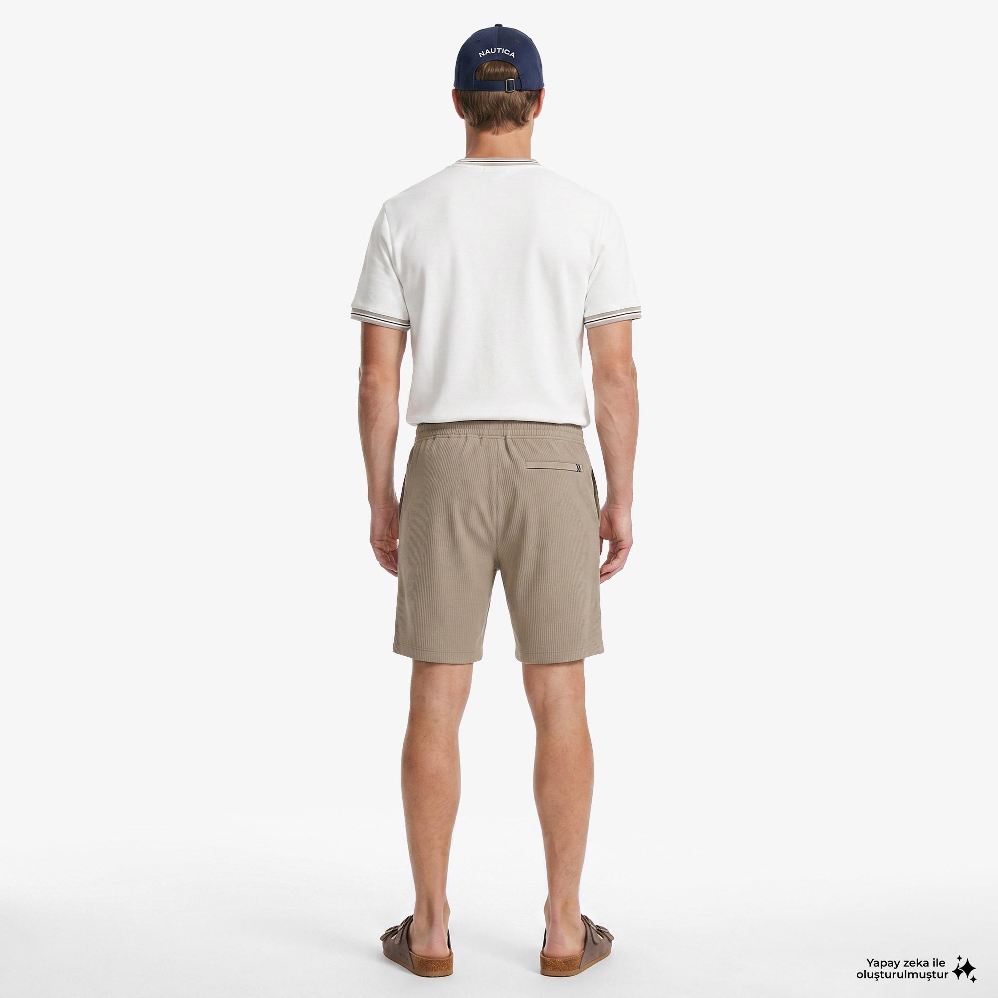 Nautica Erkek Kahverengi Regular Fit Şort