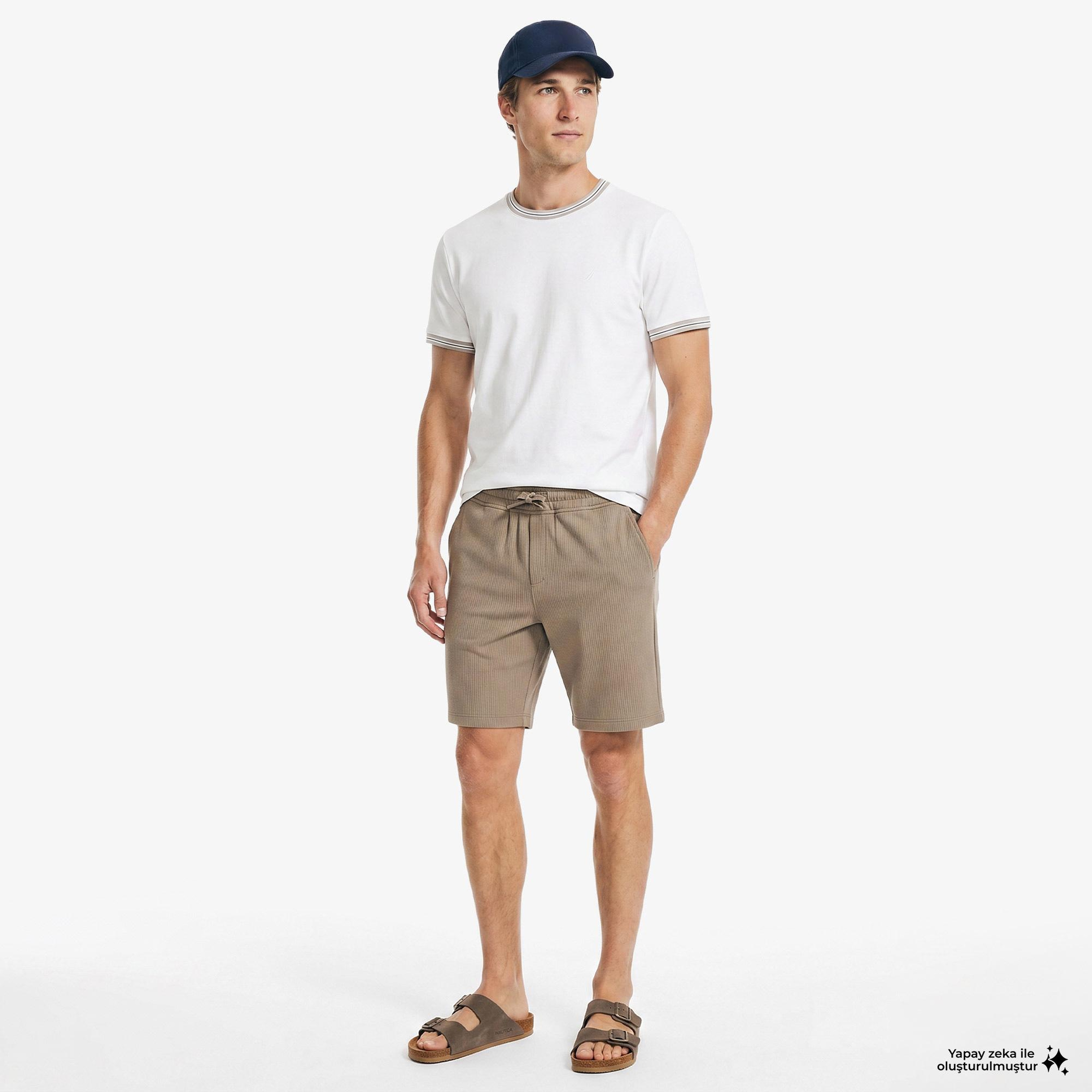 Nautica Erkek Kahverengi Regular Fit Şort