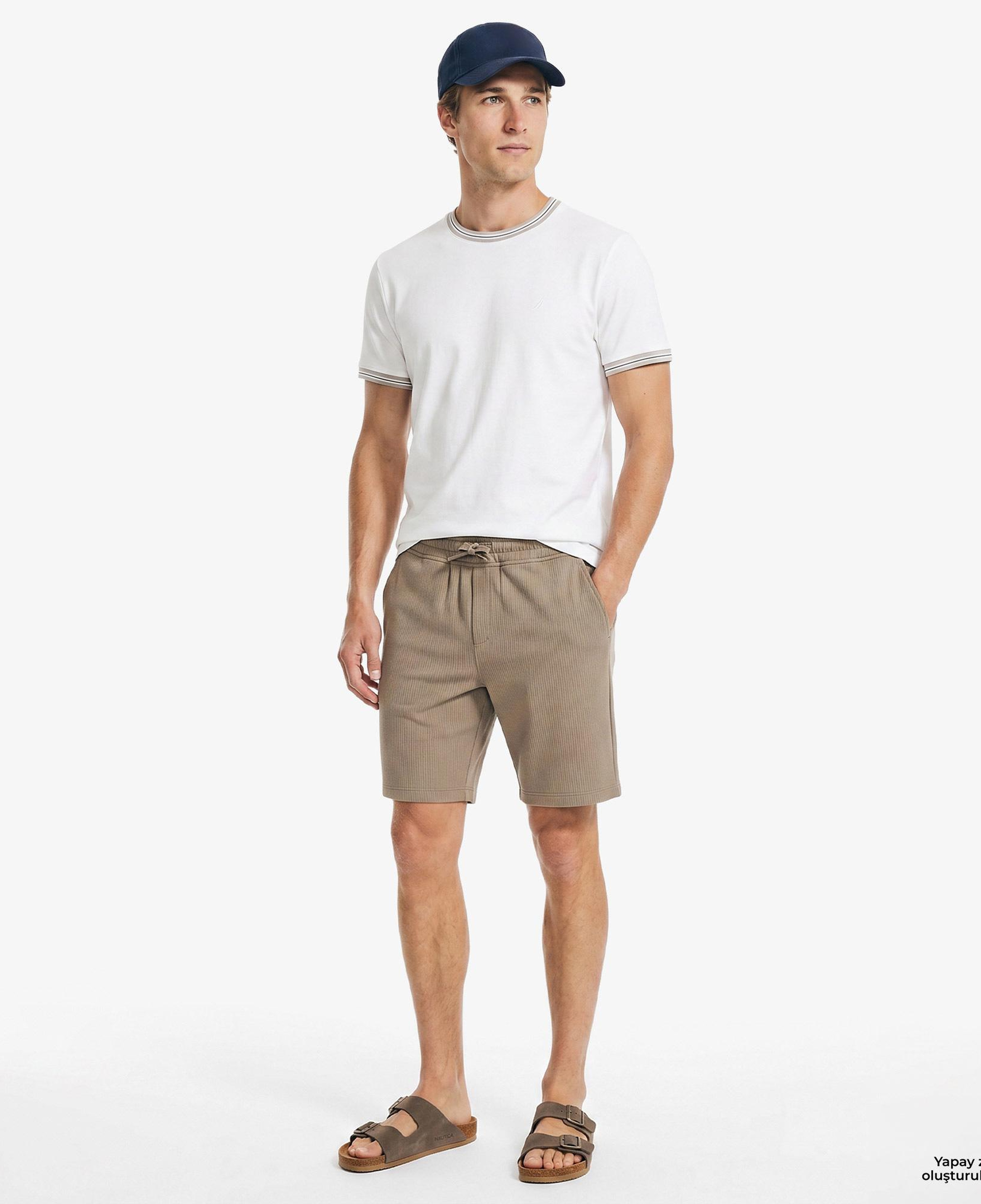 Nautica Erkek Kahverengi Regular Fit Şort