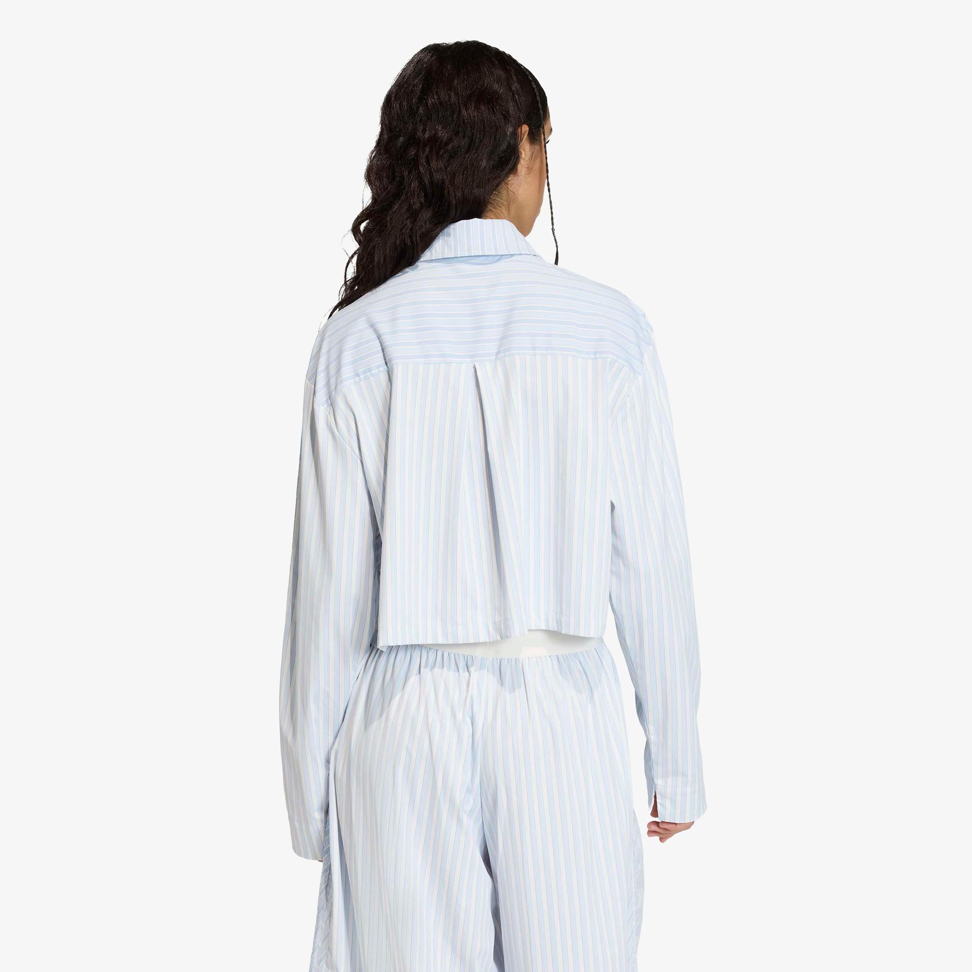 adidas P Essential Shi Kadın Mavi Gömlek