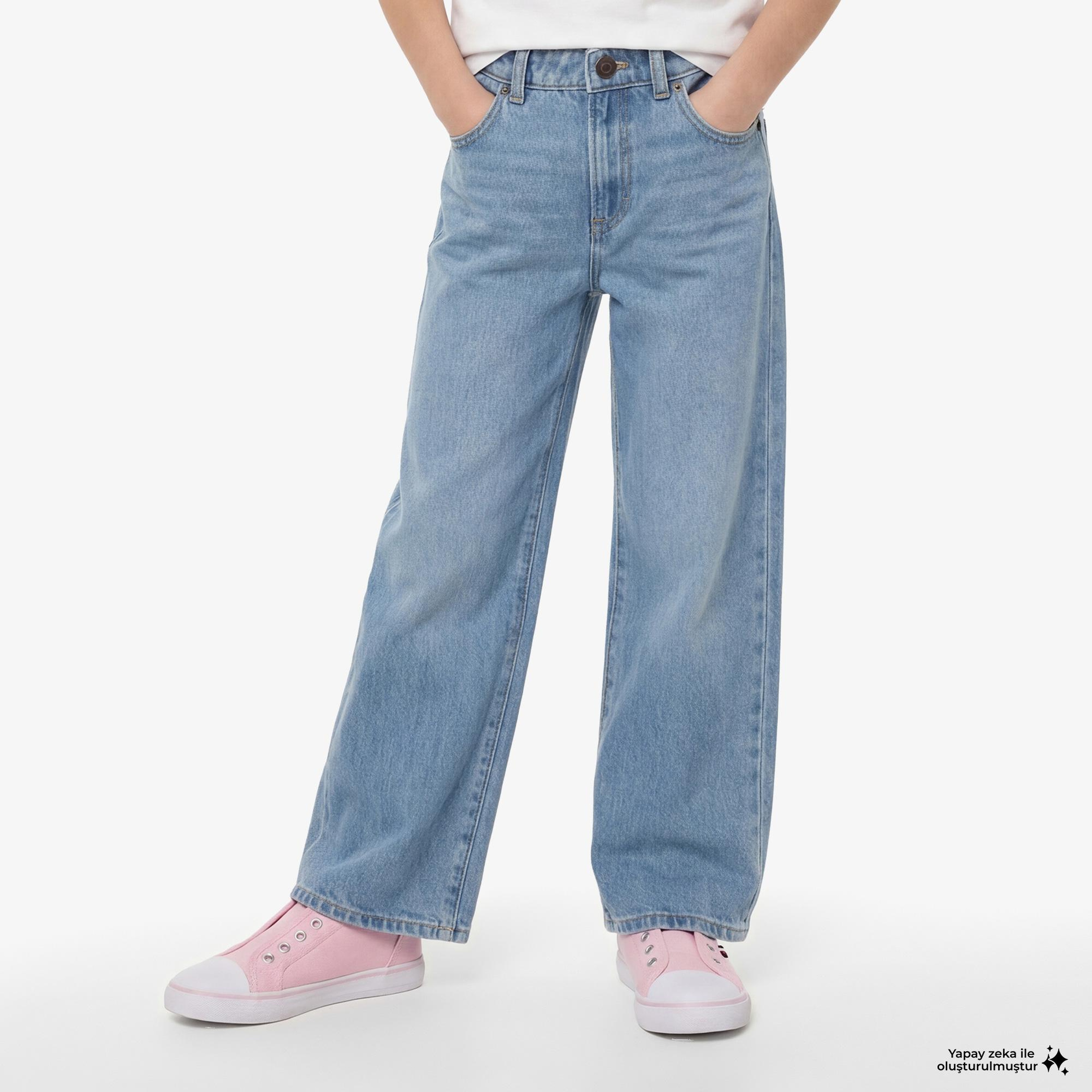 Tommy Hilfiger Denim Çocuk Mavi Jean