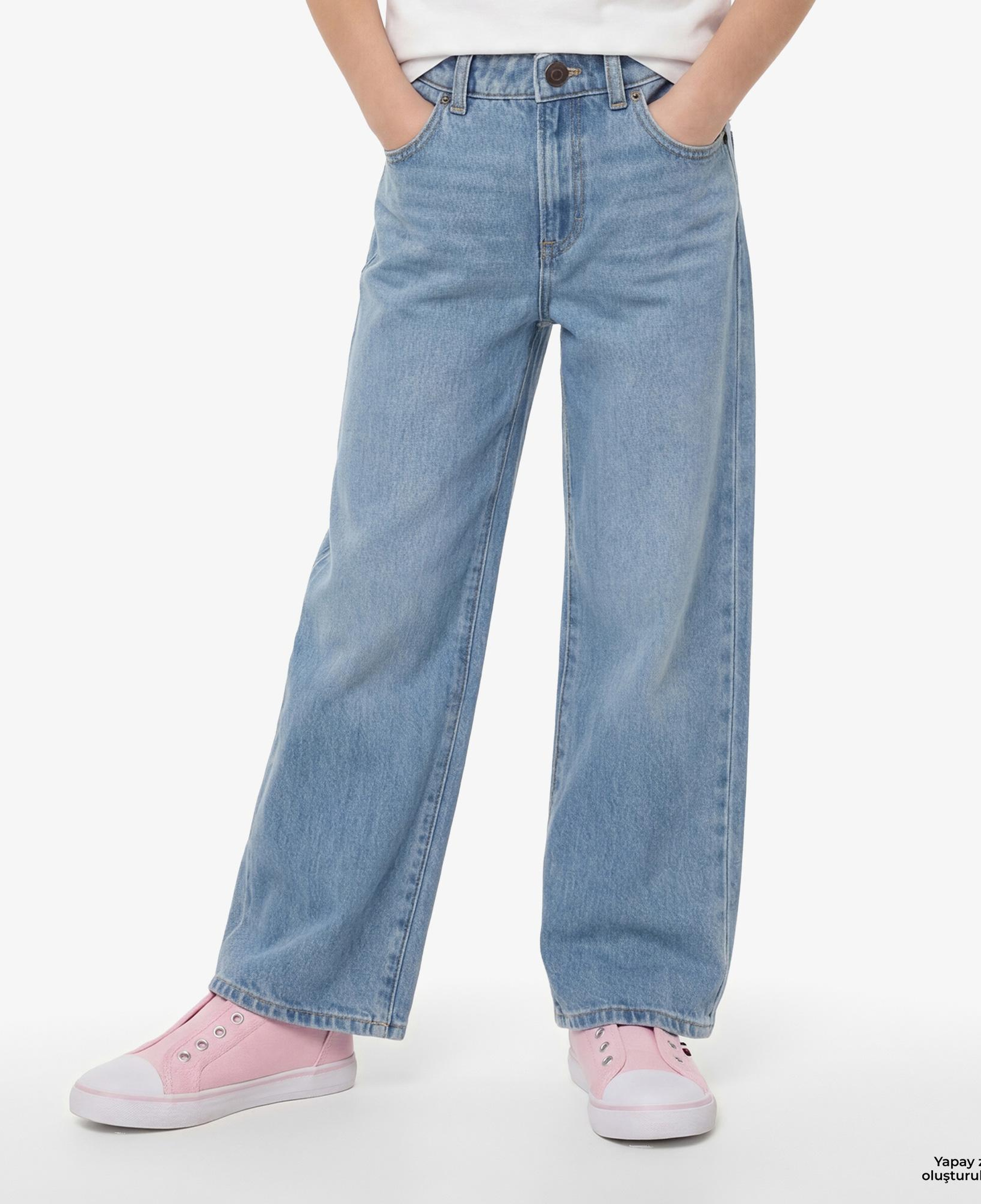 Tommy Hilfiger Denim Çocuk Mavi Jean