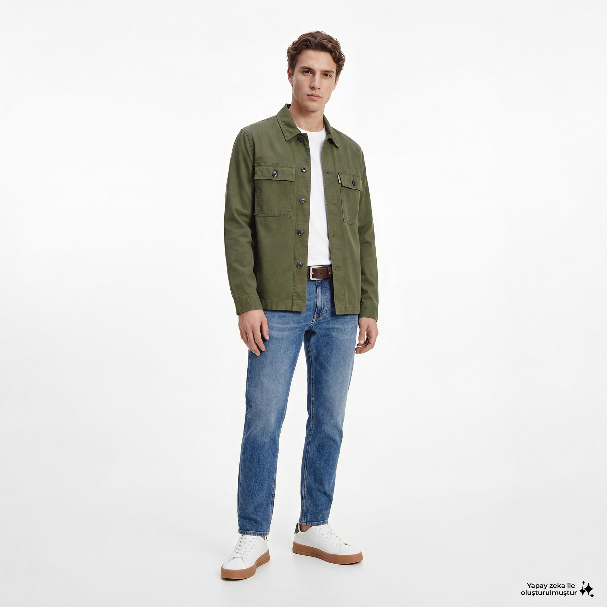 Tommy Hilfiger Wardrobe Erkek Yeşil Ceket