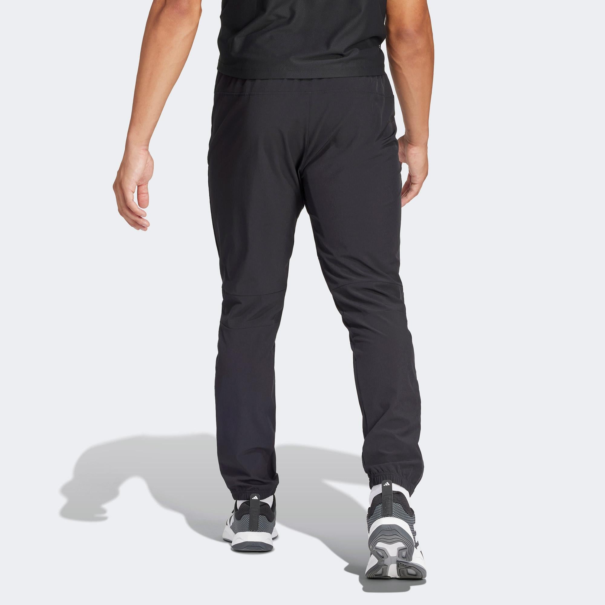 adidas Run It Erkek Siyah Eşofman Altı