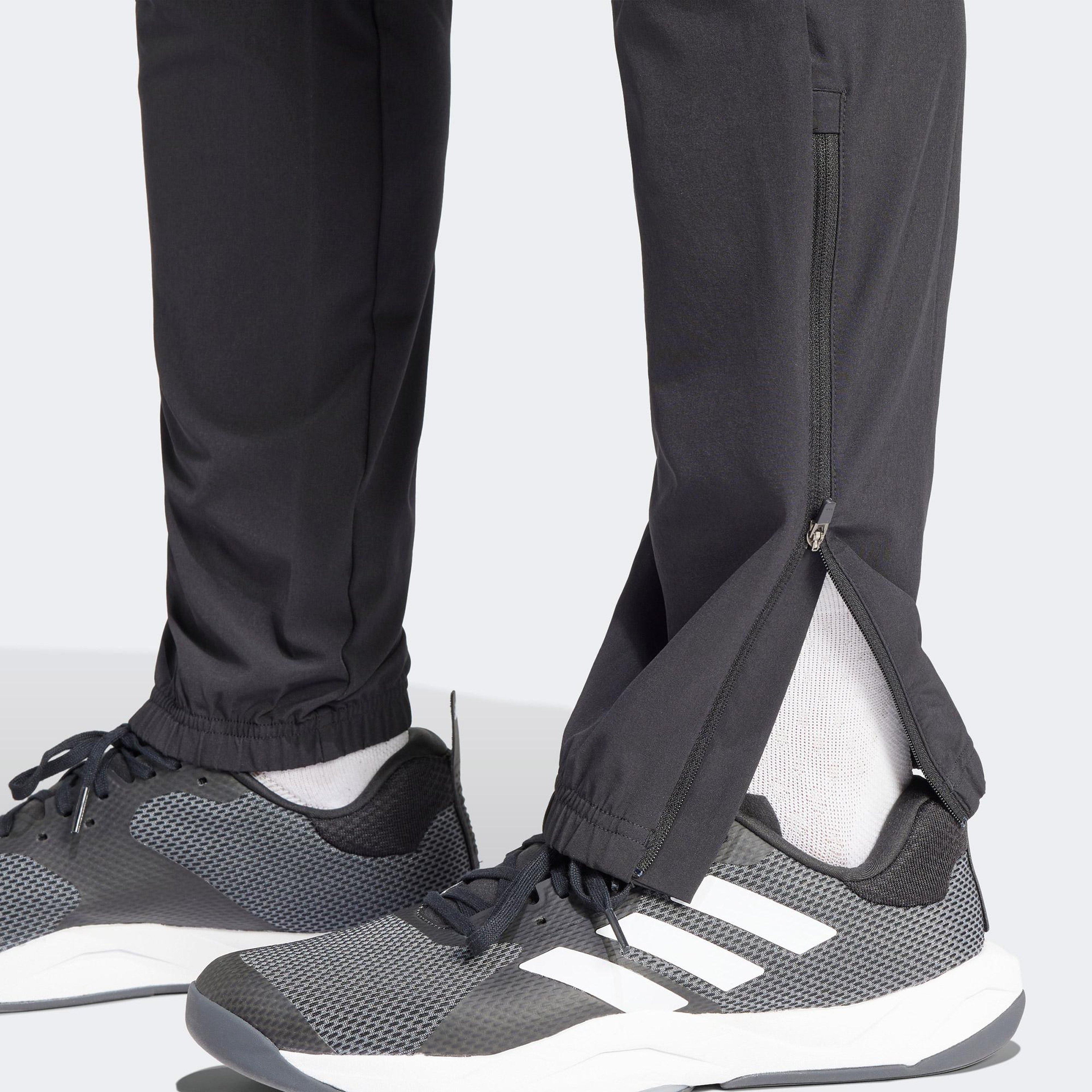 adidas Run It Erkek Siyah Eşofman Altı