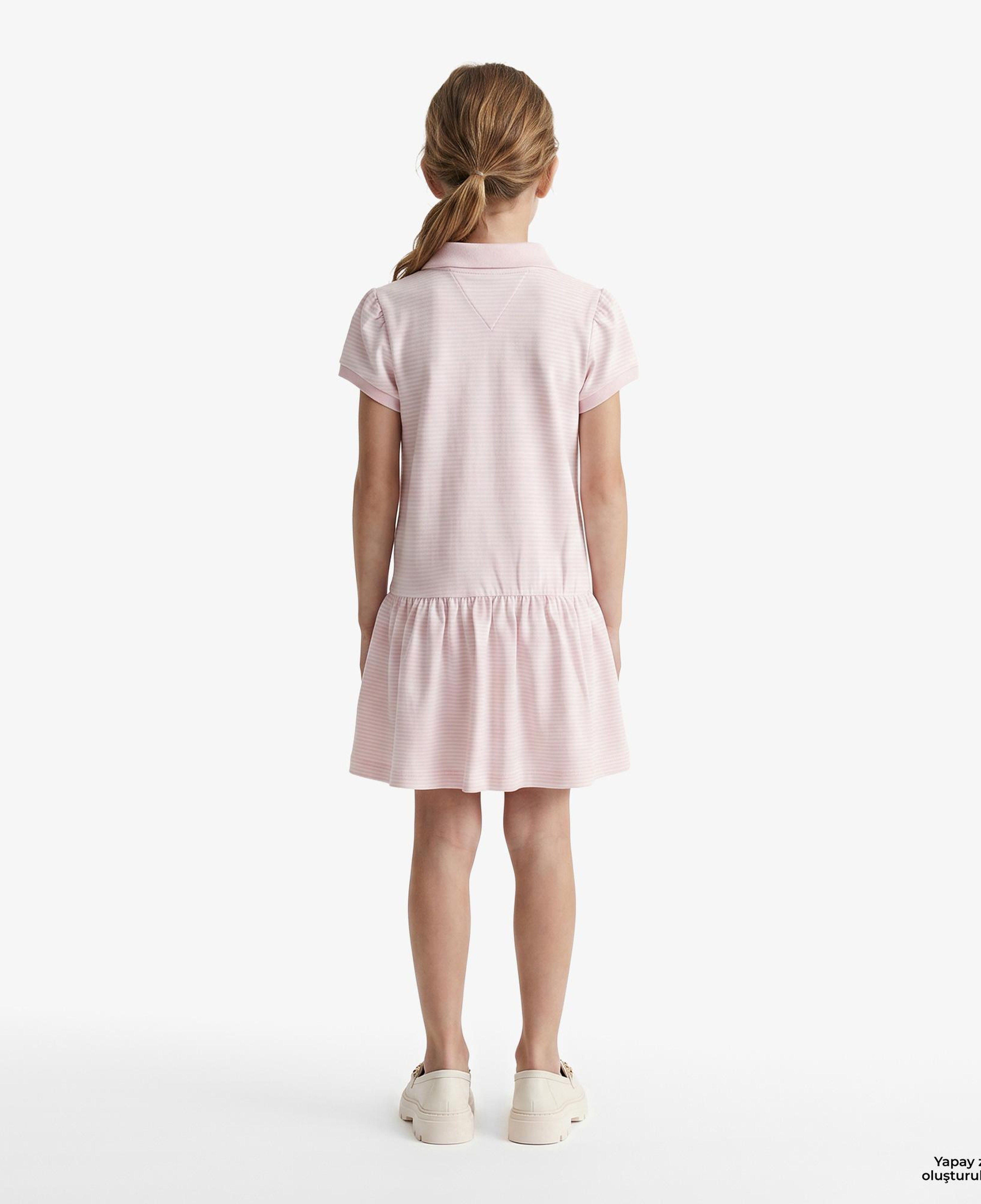 Tommy Hilfiger Little Çocuk Pembe Elbise