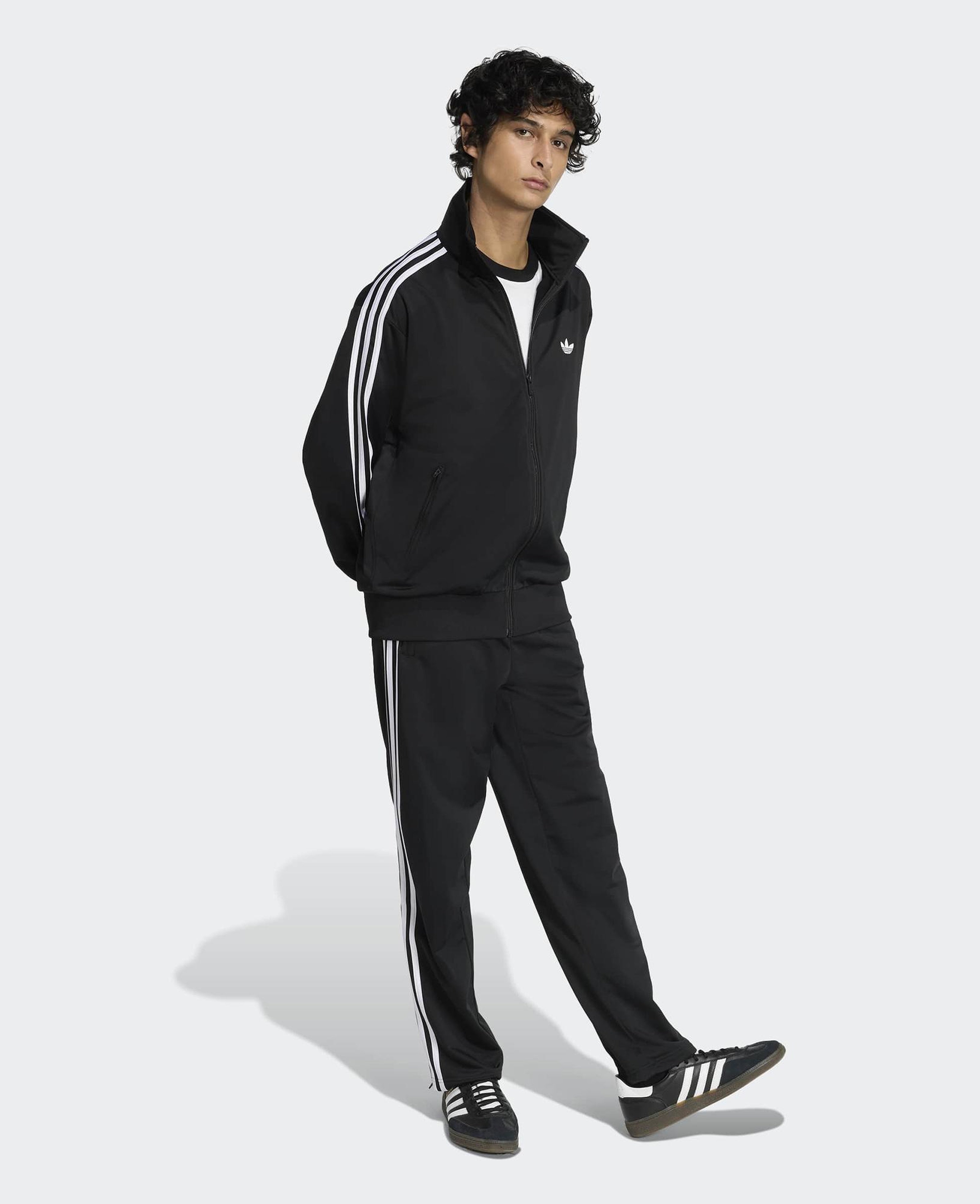 adidas Firebird Erkek Siyah Eşofman Üstü