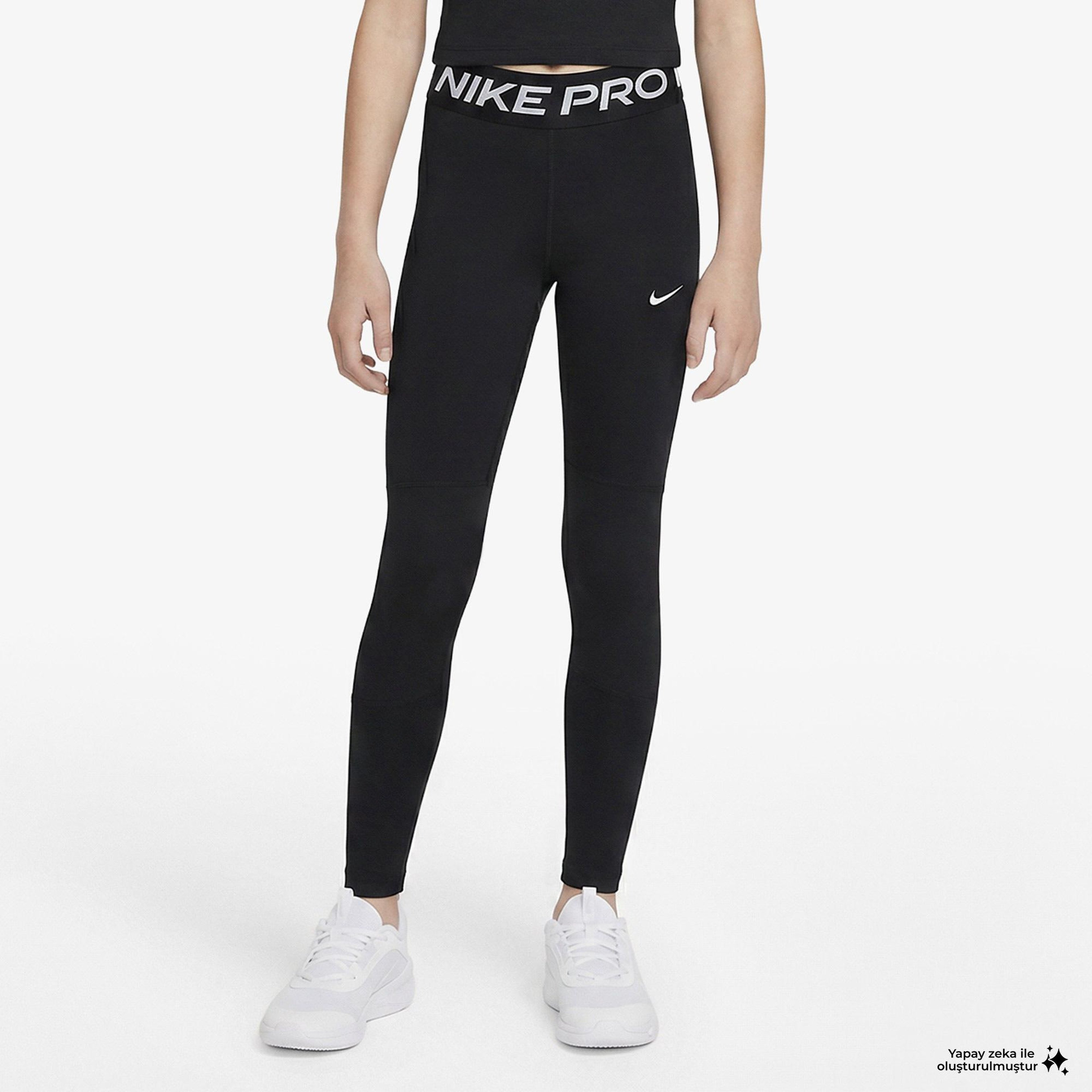 Nike Pro Legging Çocuk Siyah Tayt