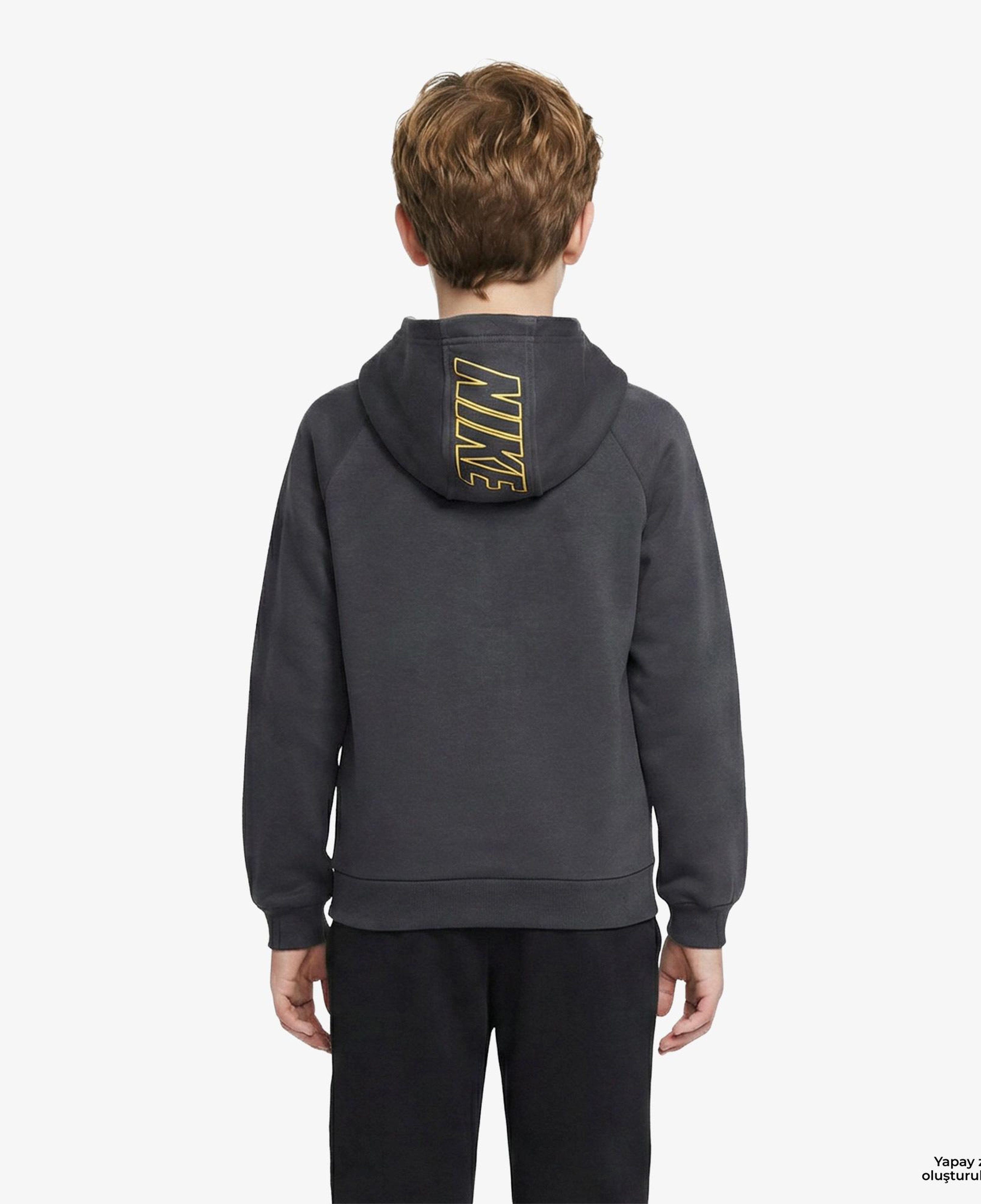 Nike Sportswear Club Fleece Çocuk Gri Eşofman Takımı