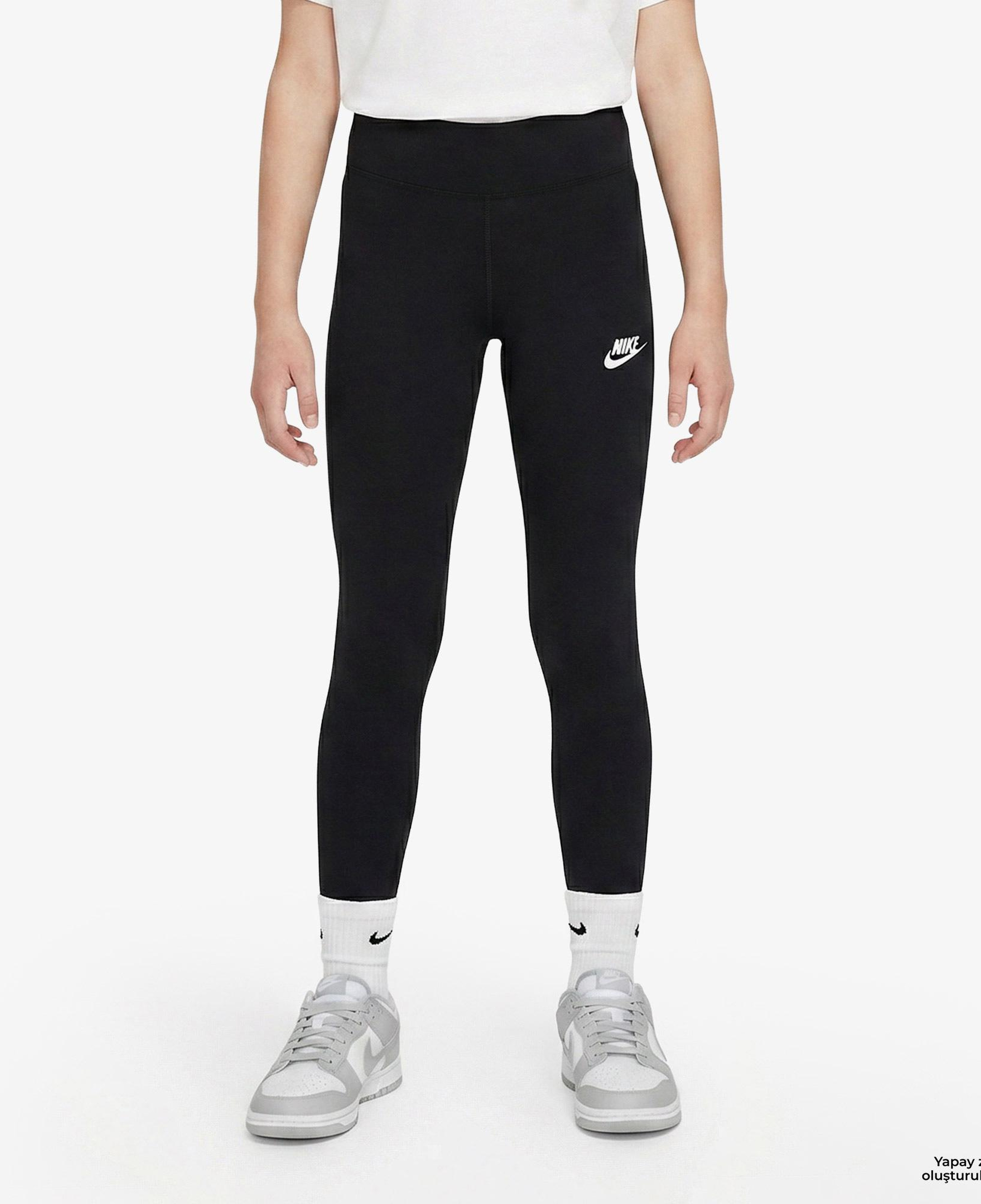 Nike Sportswear Classics Çocuk Siyah Tayt