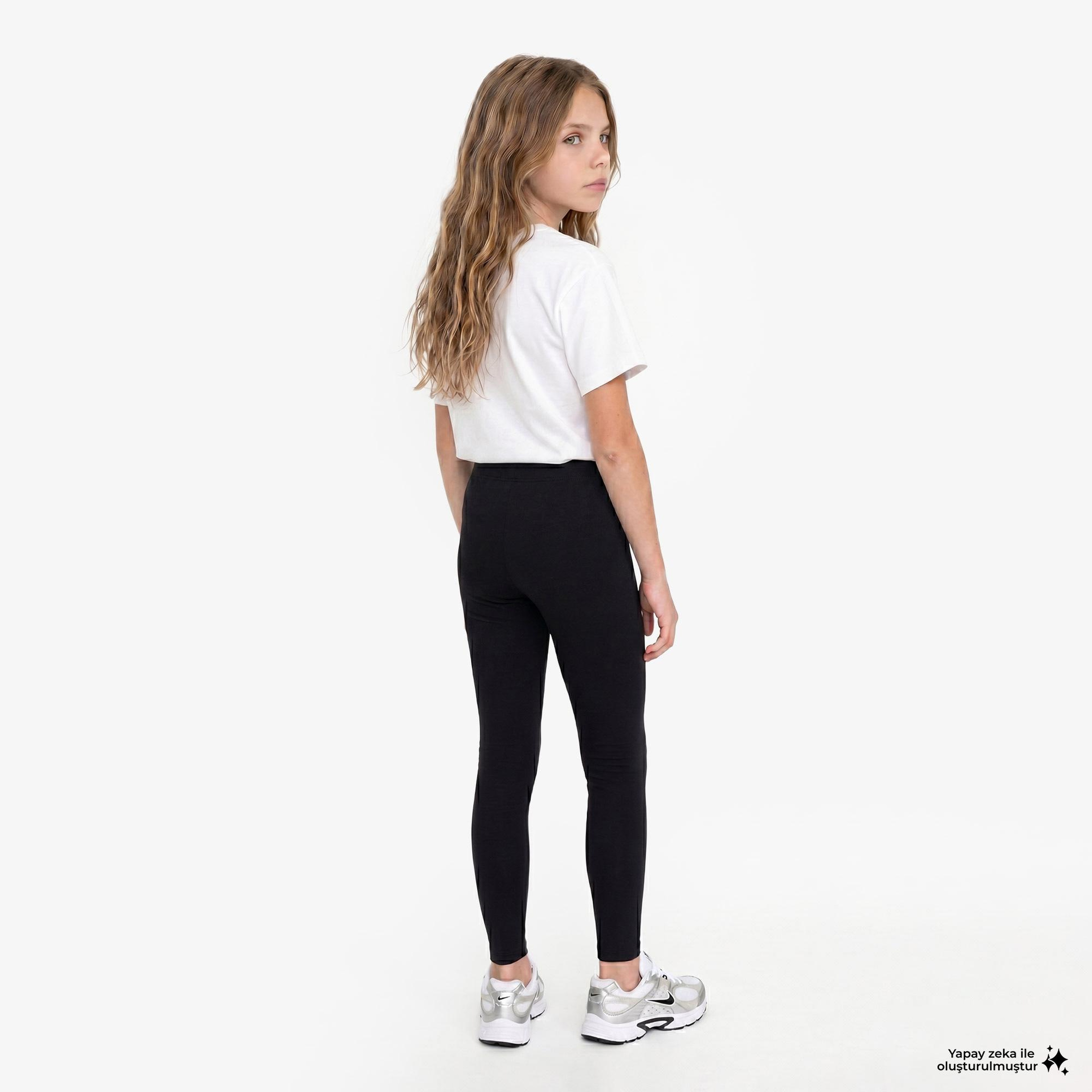 Nike Sportswear Classics Çocuk Siyah Tayt