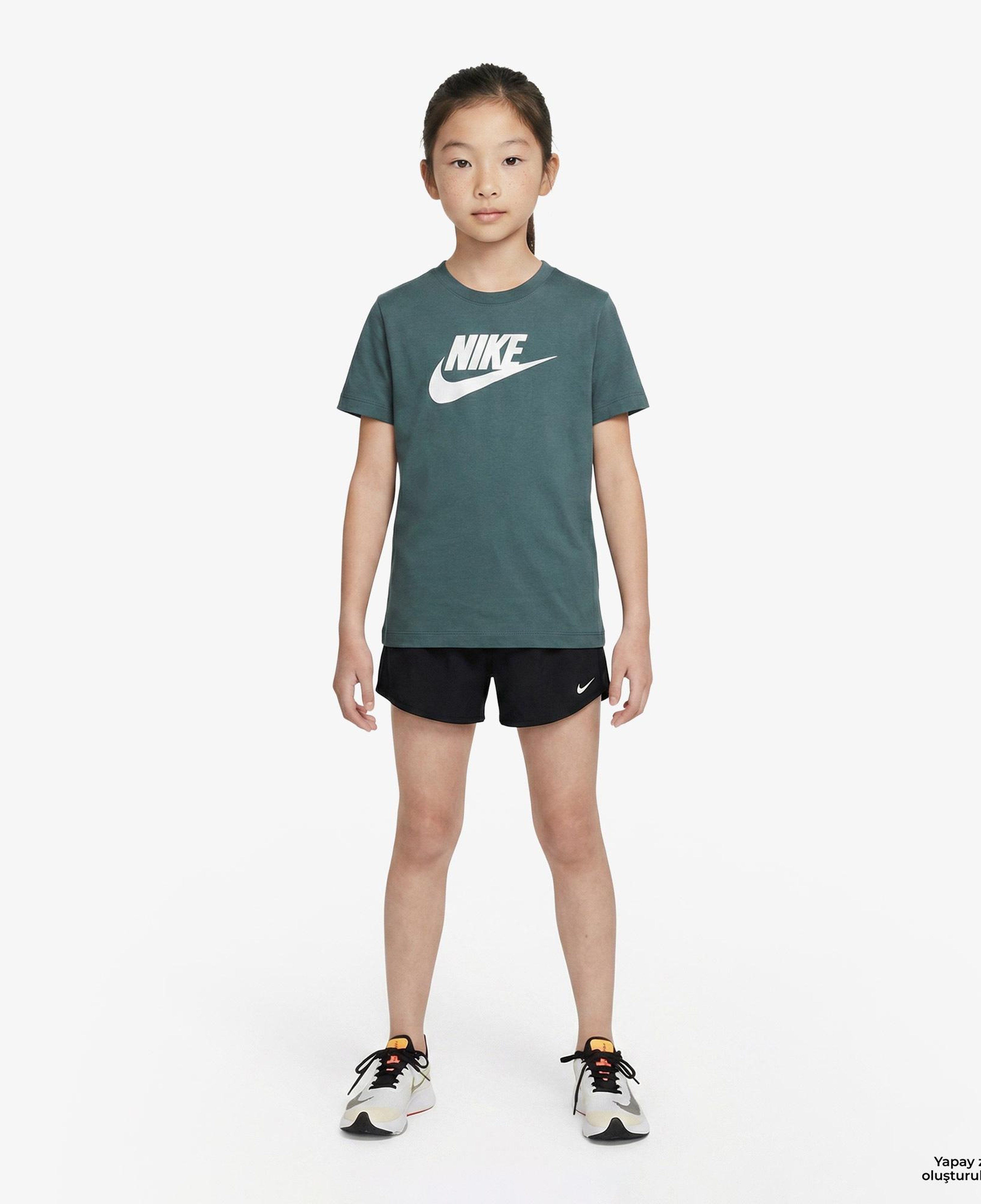 Nike Sportswear Futura Çocuk Yeşil T-Shirt