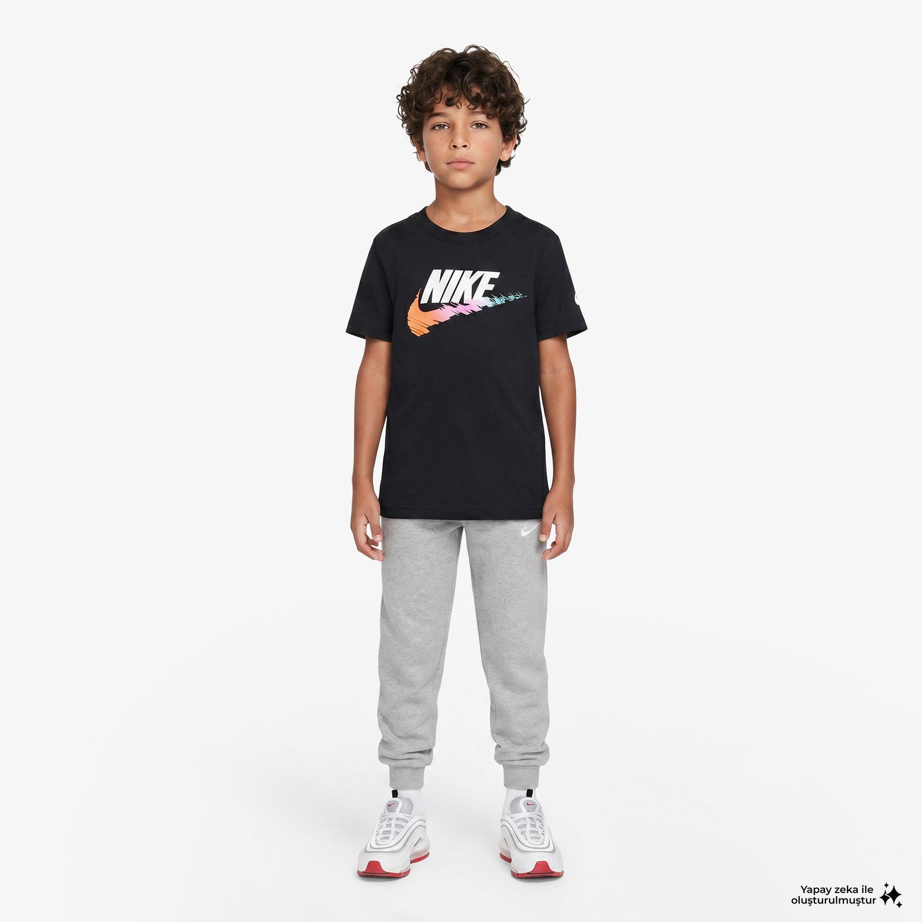 Nike Sportswear Club Fleece Çocuk Gri Eşofman Altı