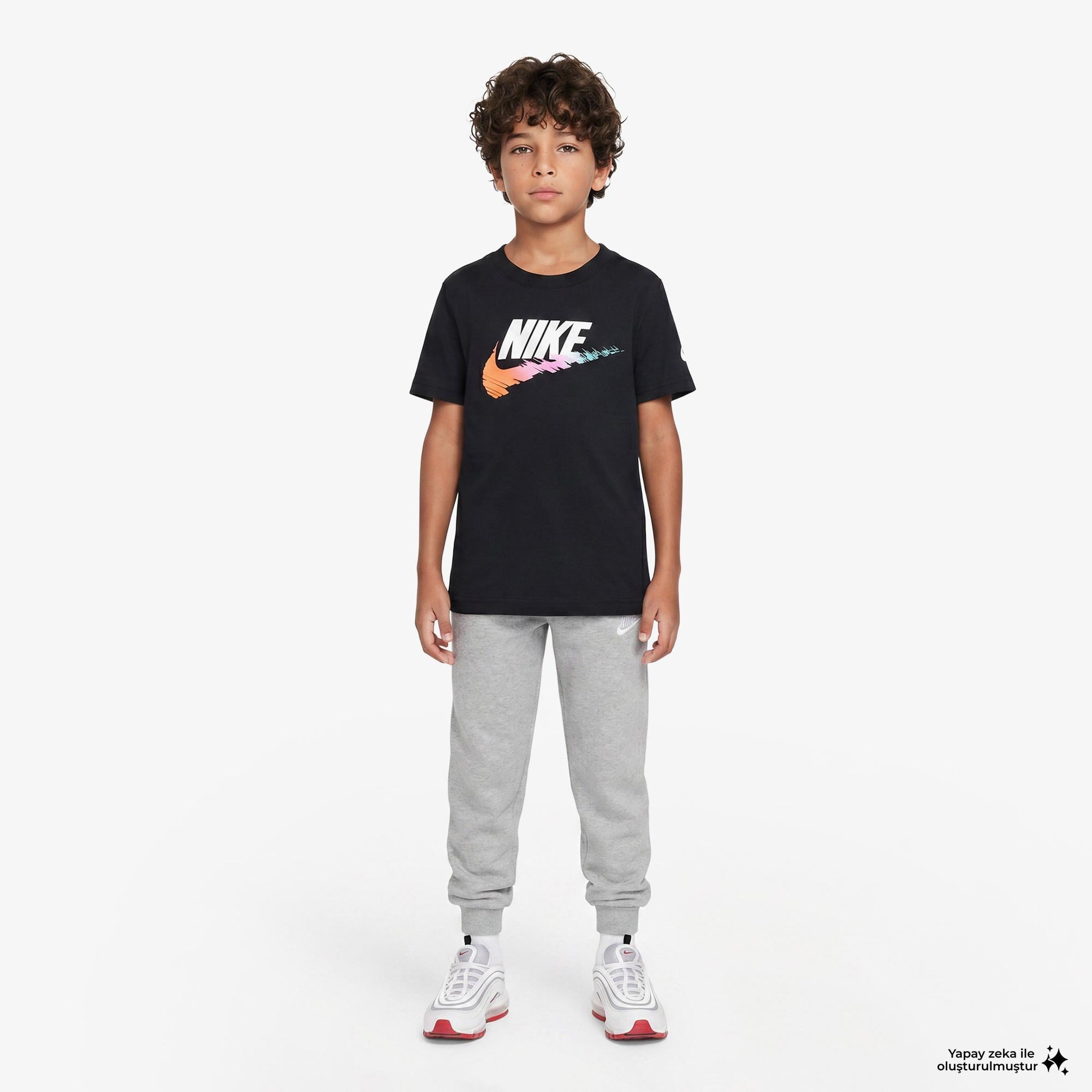 Nike Sportswear Club Fleece Çocuk Gri Eşofman Altı