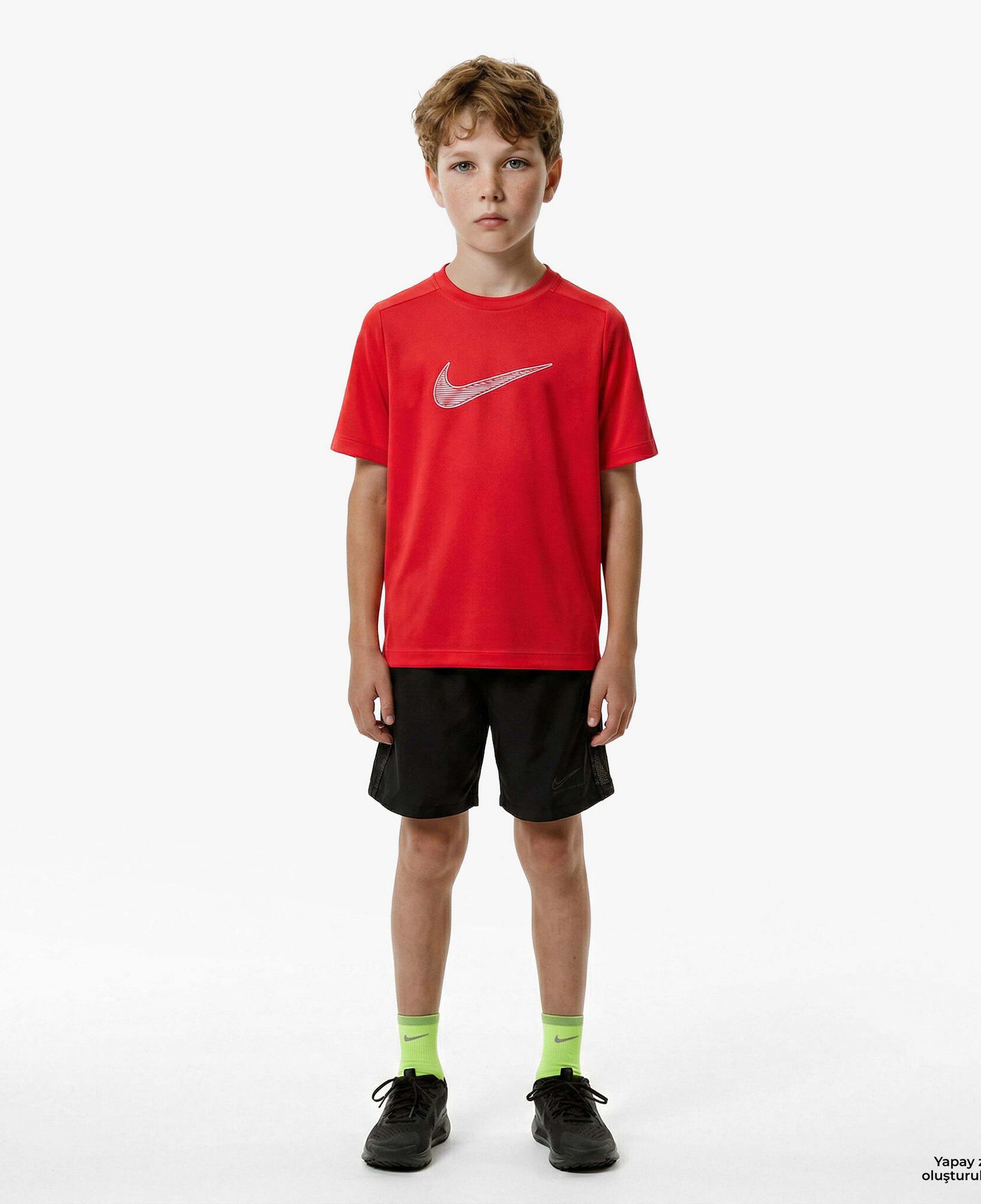 Nike Dri-Fit Multi Çocuk Kırmızı T-Shirt