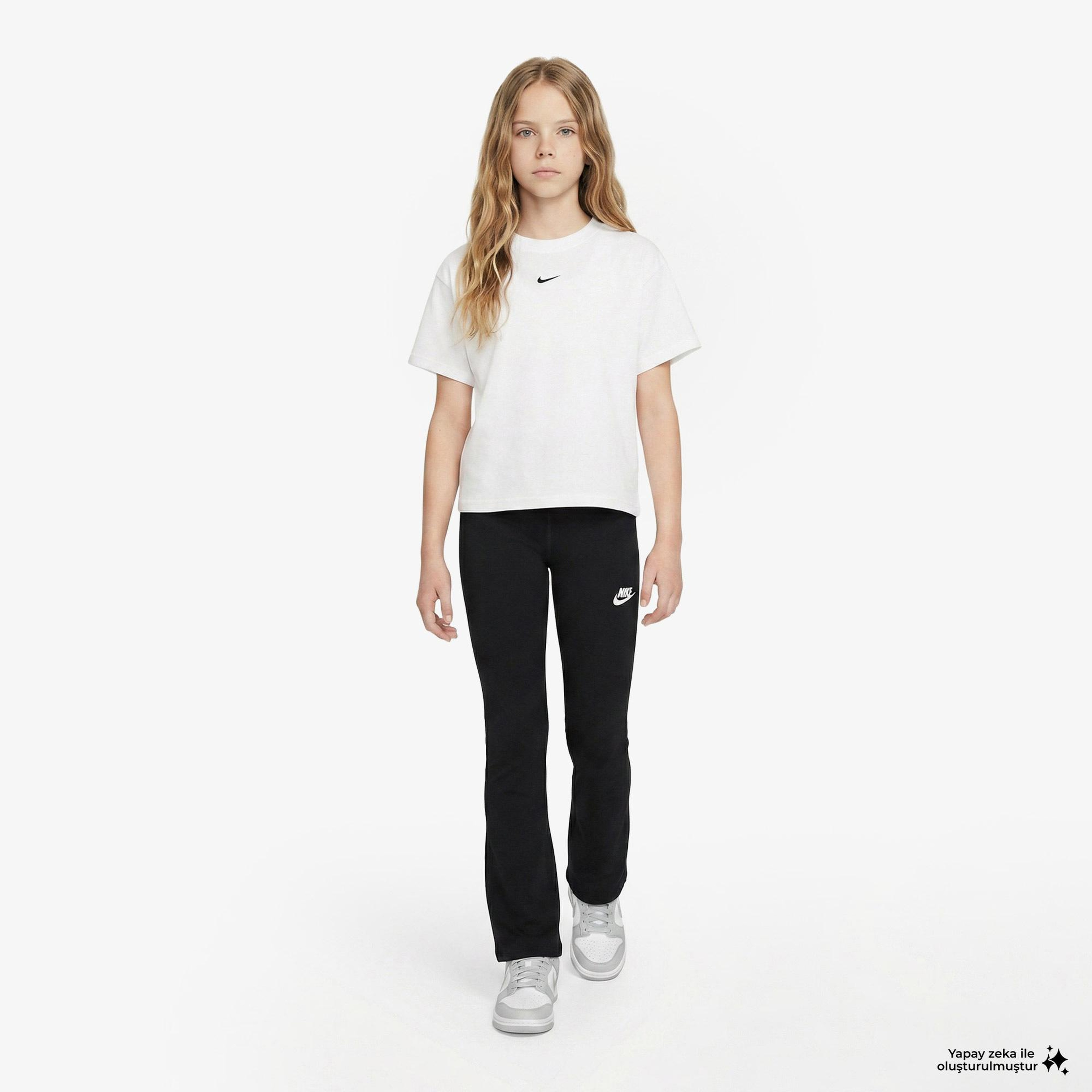 Nike Sportswear Classics Çocuk Siyah Tayt
