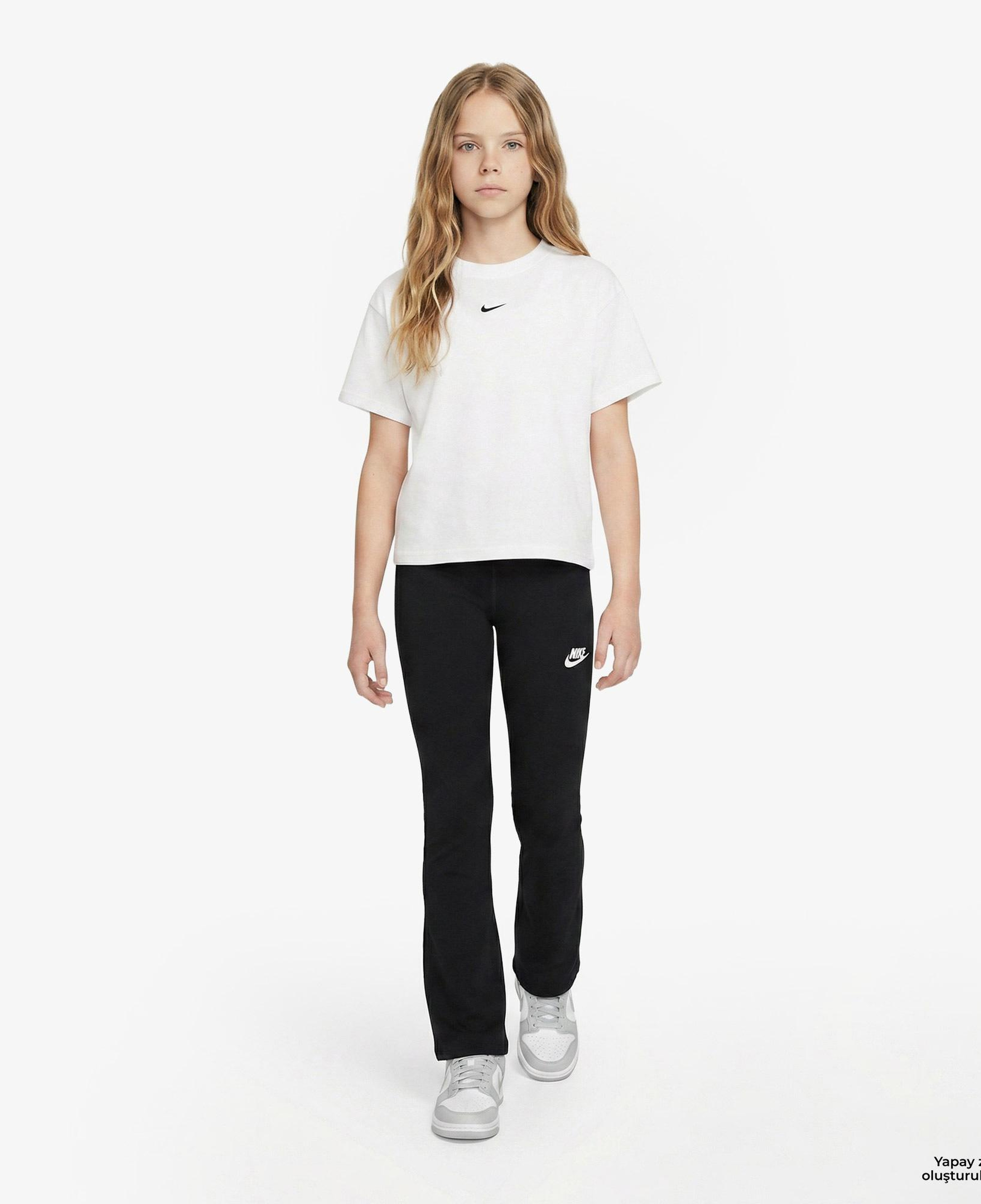 Nike Sportswear Classics Çocuk Siyah Tayt