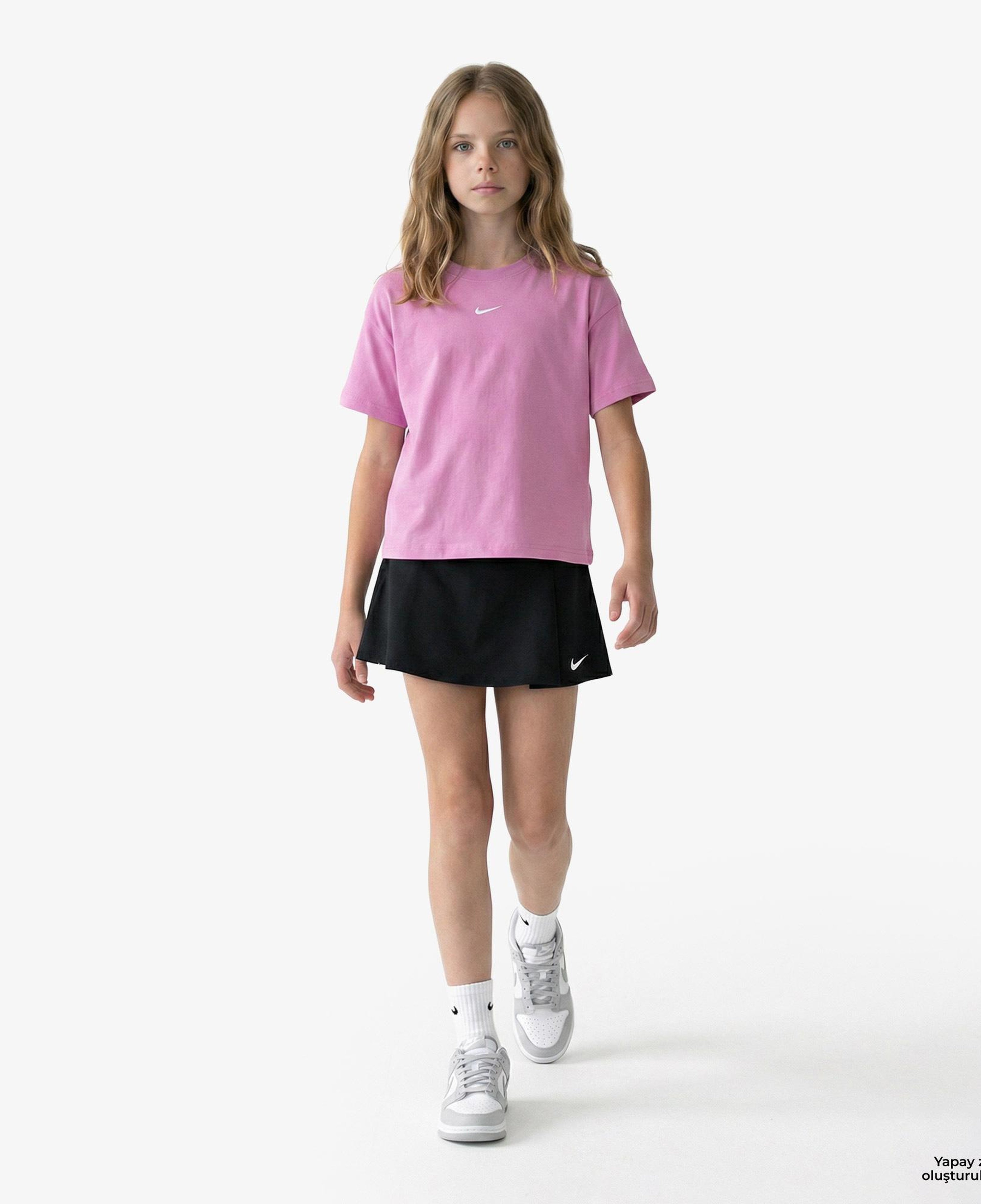 Nike Sportswear Essential Çocuk Pembe T-Shirt