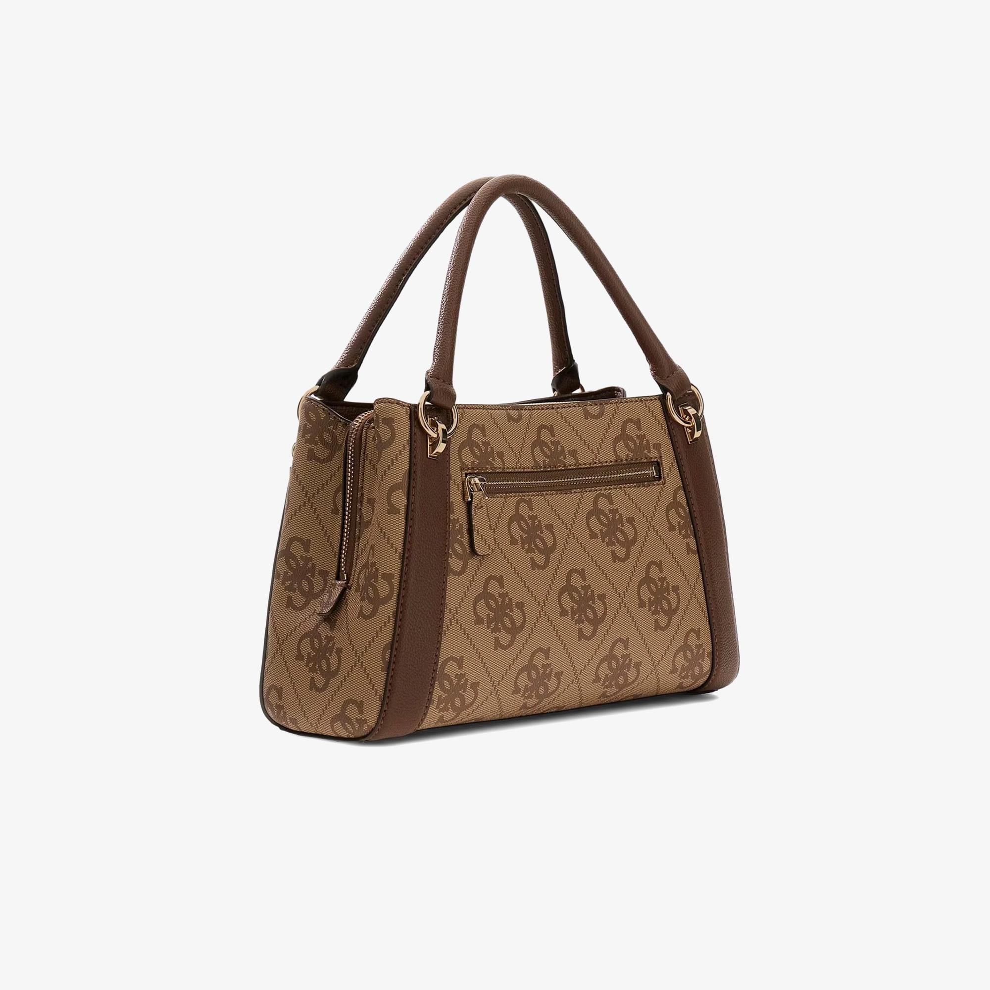 Guess Karnilla Logo Kadın Kahverengi El Çantası