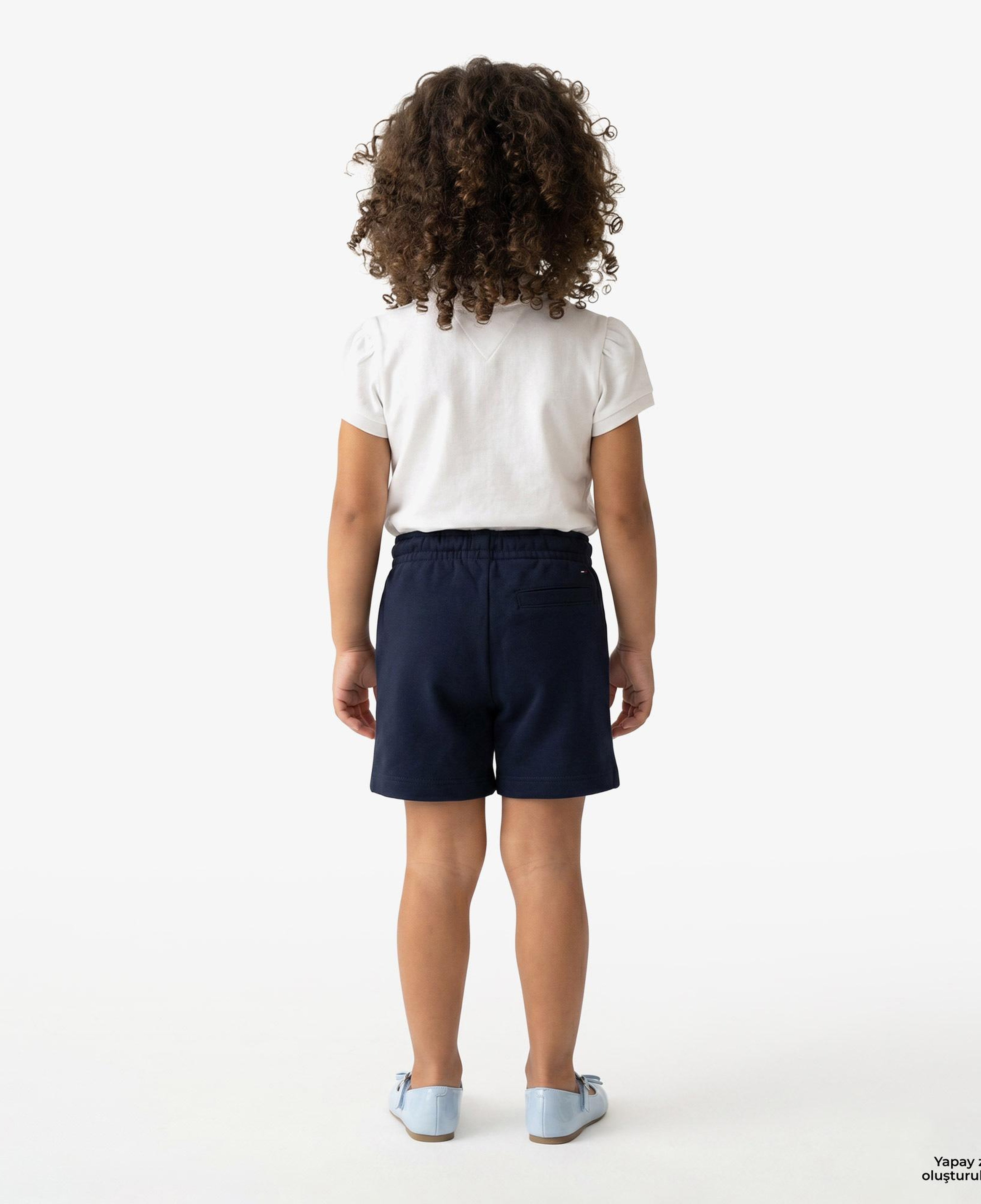 Tommy Hilfiger Little Çocuk Beyaz Polo Yaka T-Shirt