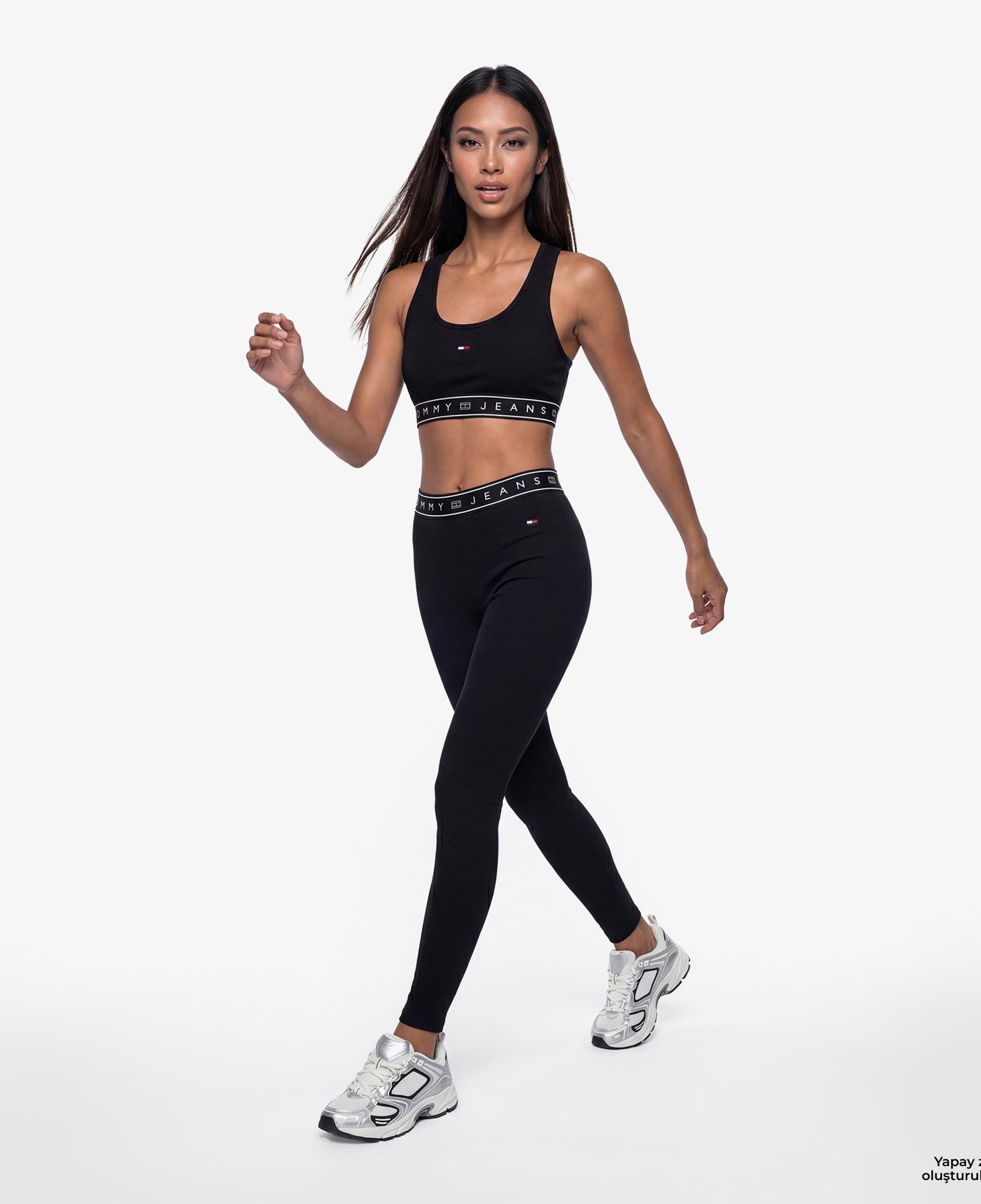 Tommy Hilfiger D3 Kadın Siyah Spor Sütyeni