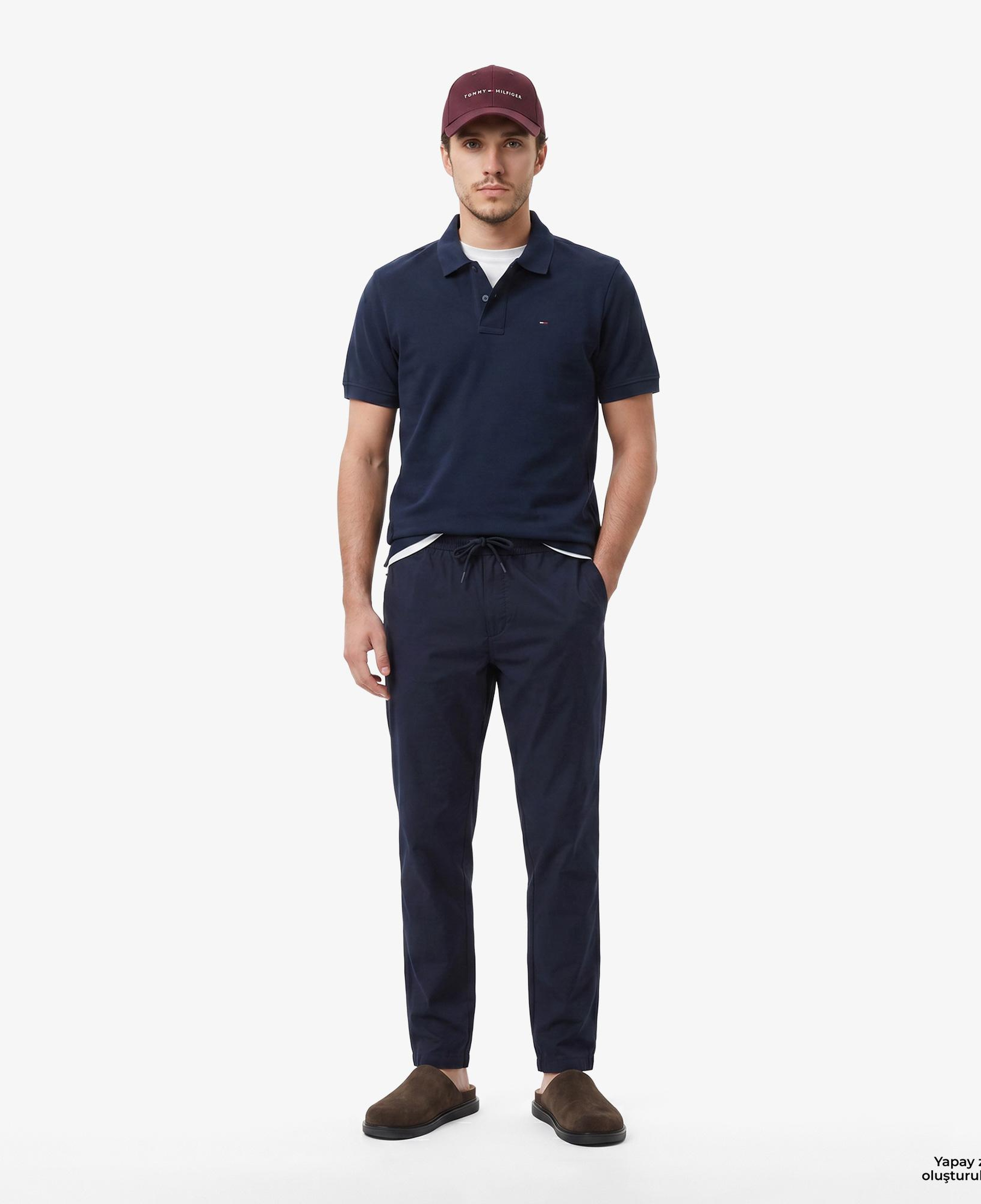 Tommy Hilfiger Seasonal Quality Erkek Lacivert Pantolon