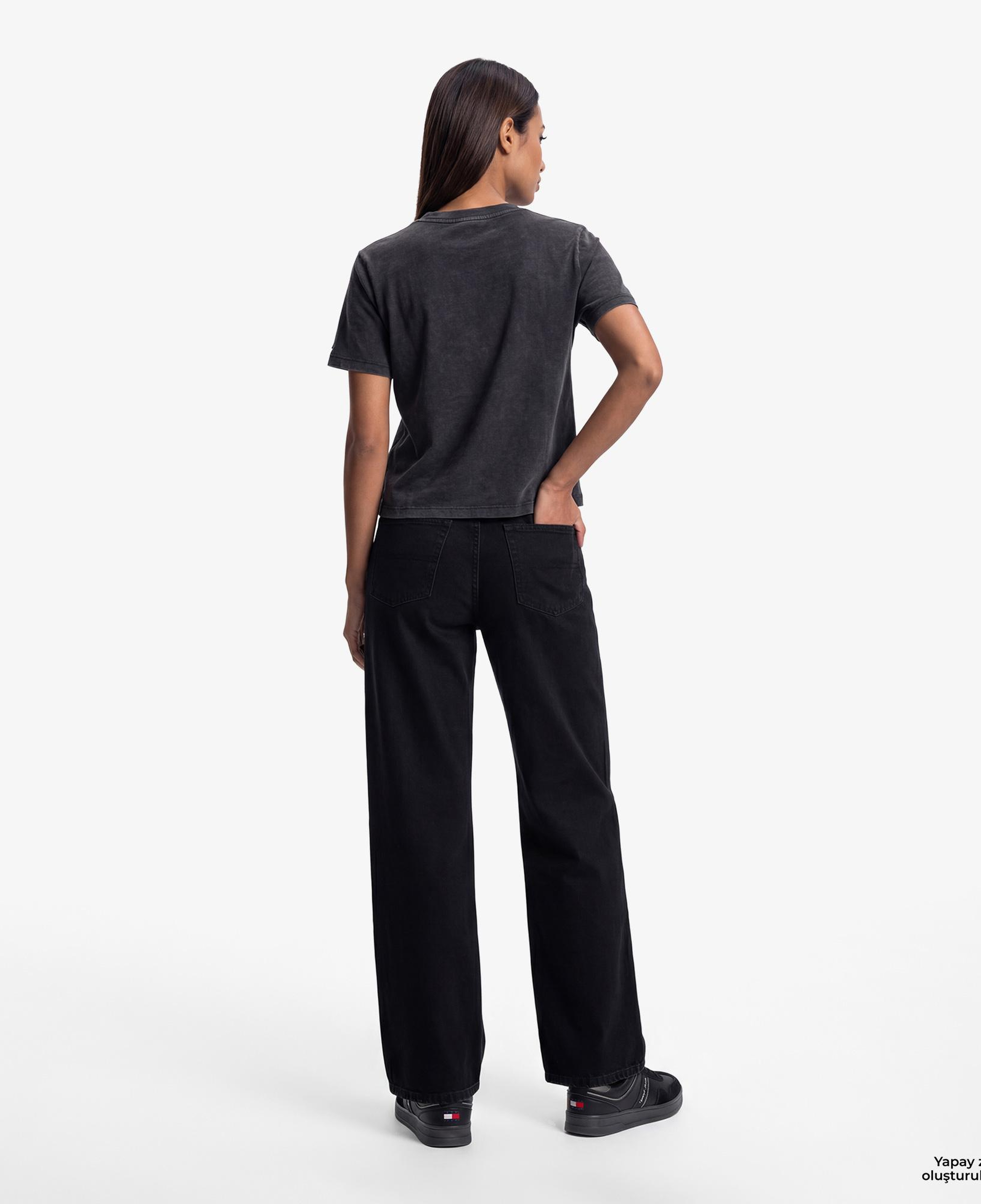 Tommy Hilfiger Imagined Black Kadın Lacivert Jean