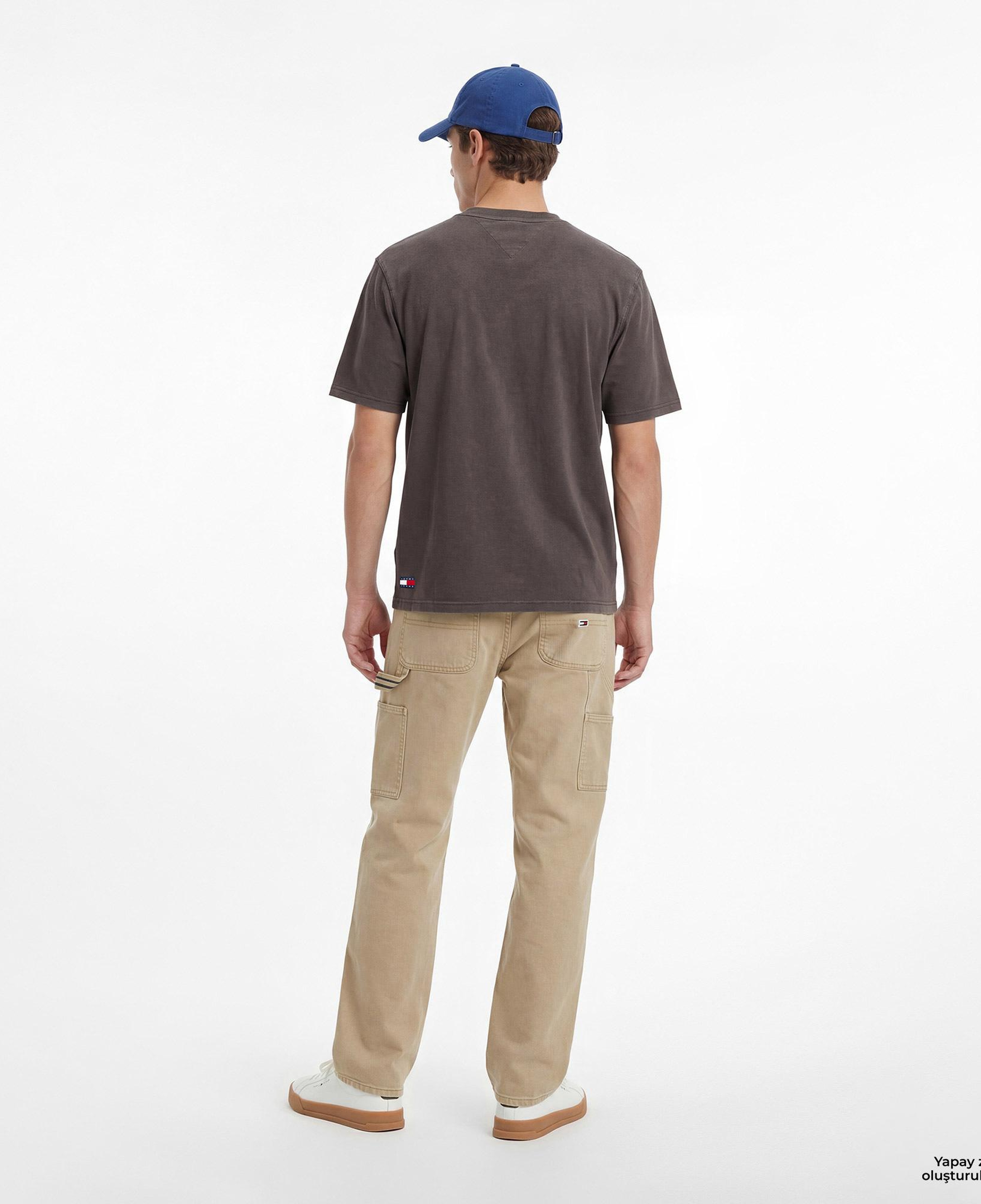 Tommy Hilfiger New Classics Erkek Kahverengi T-Shirt