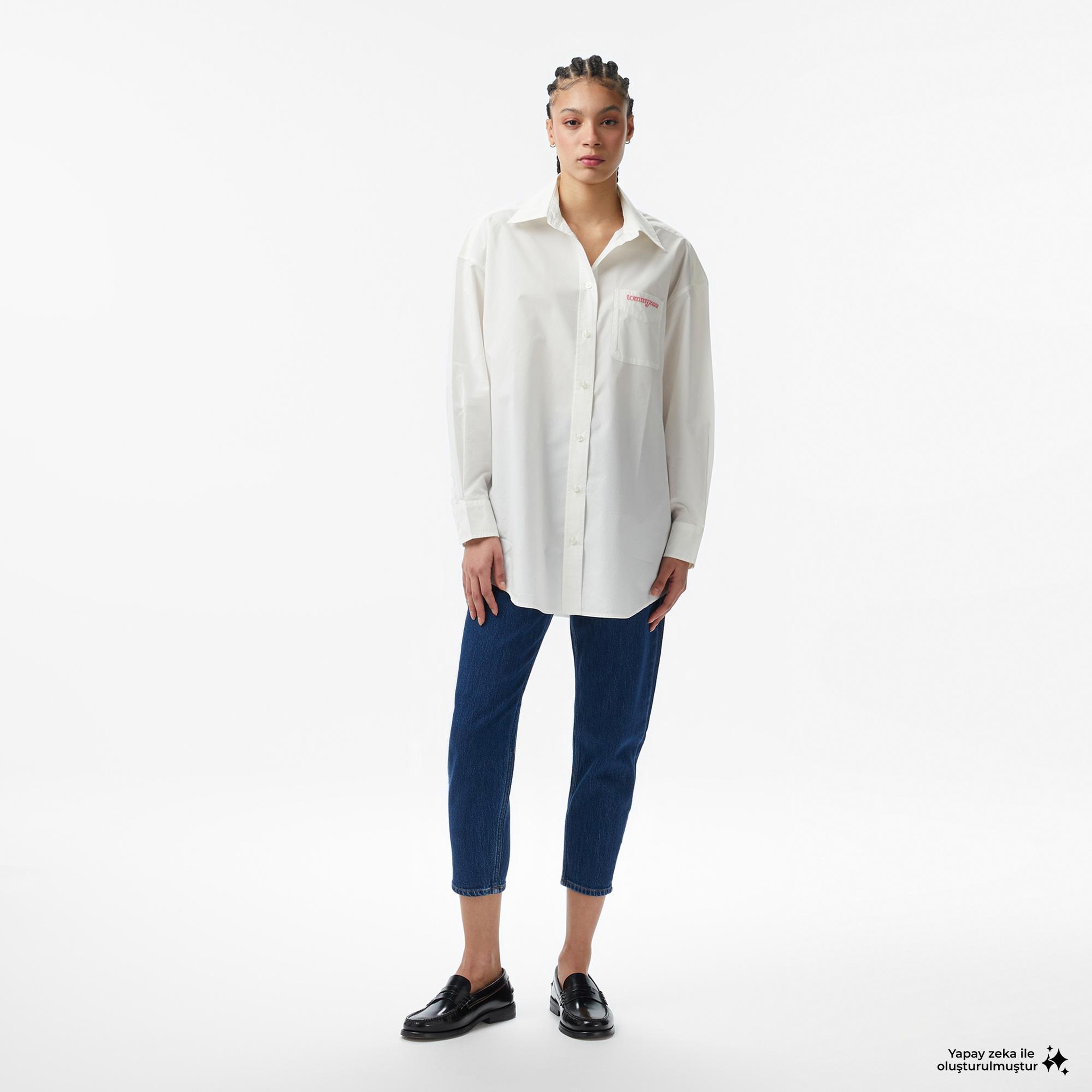 Tommy Hilfiger Authentic Wash Kadın Lacivert Jean