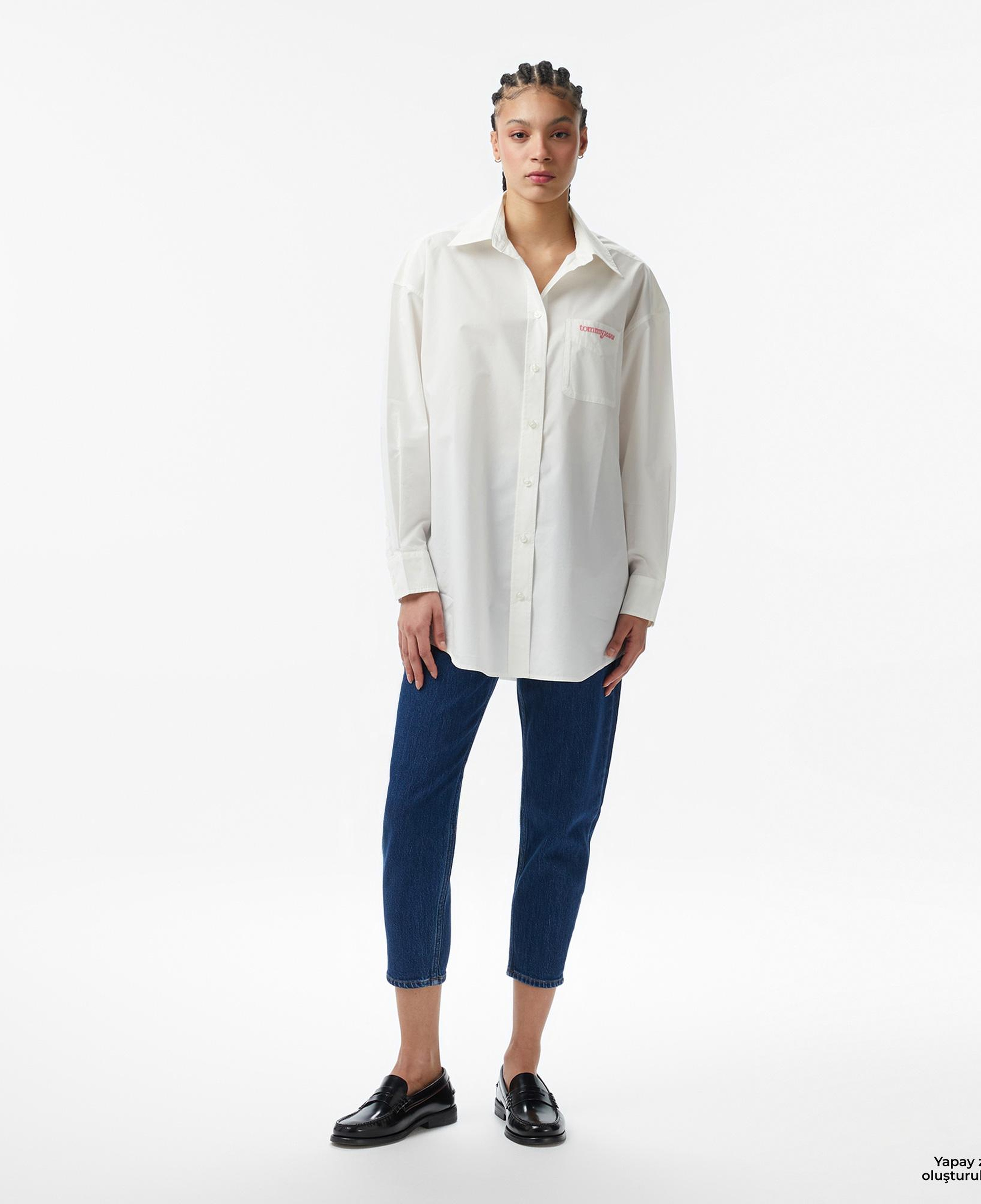 Tommy Hilfiger Authentic Wash Kadın Lacivert Jean