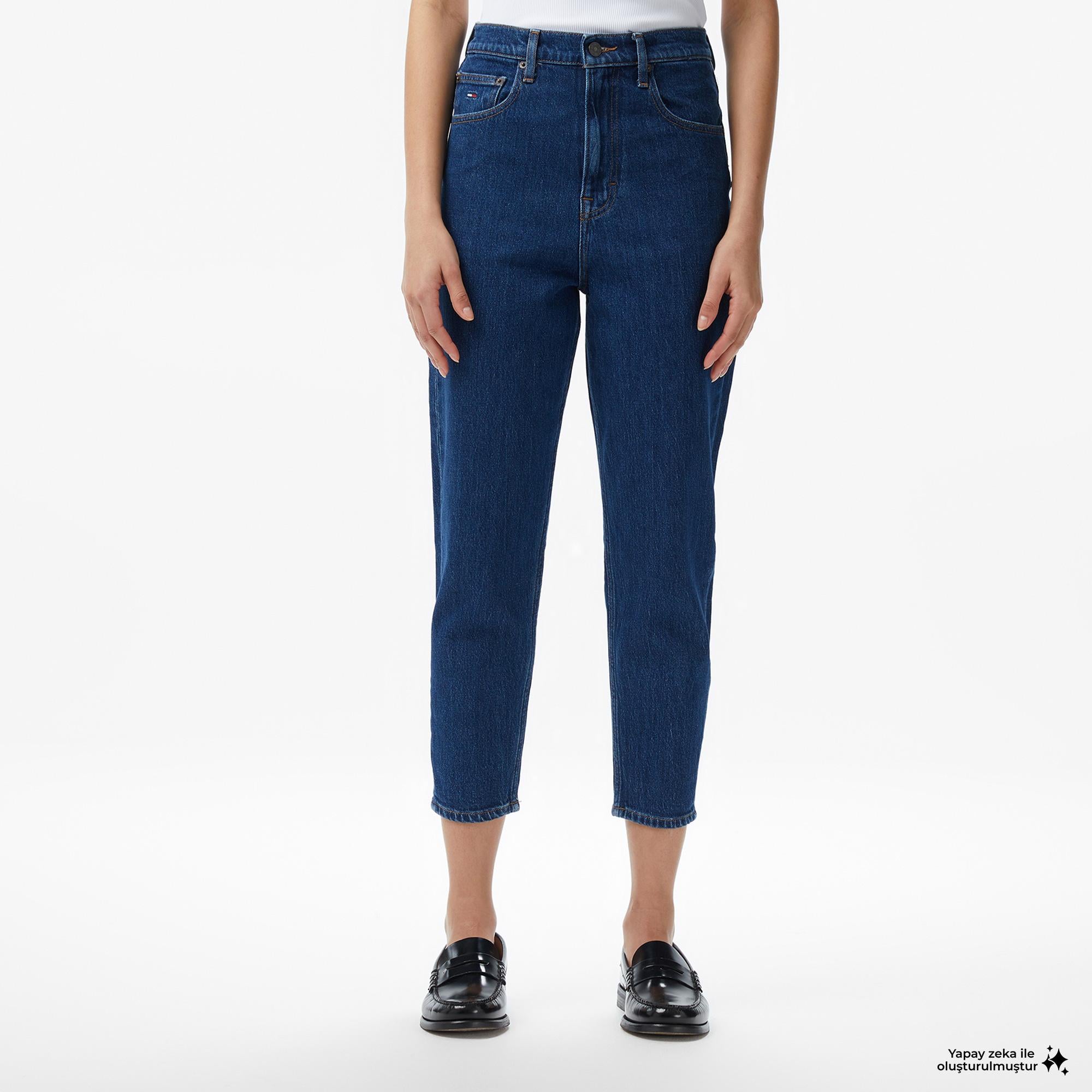 Tommy Hilfiger Authentic Wash Kadın Lacivert Jean