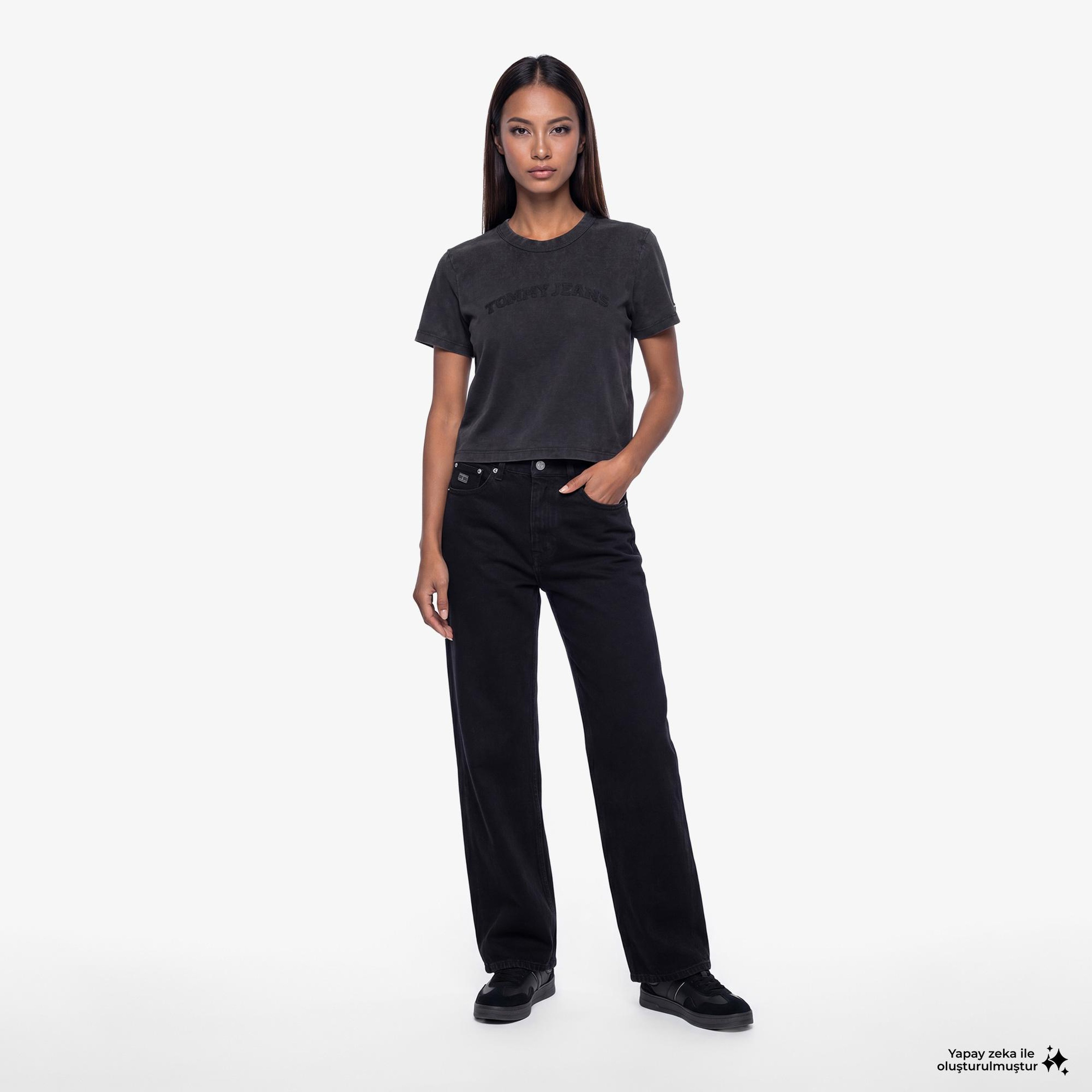 Tommy Hilfiger Imagined Black Kadın Lacivert Jean