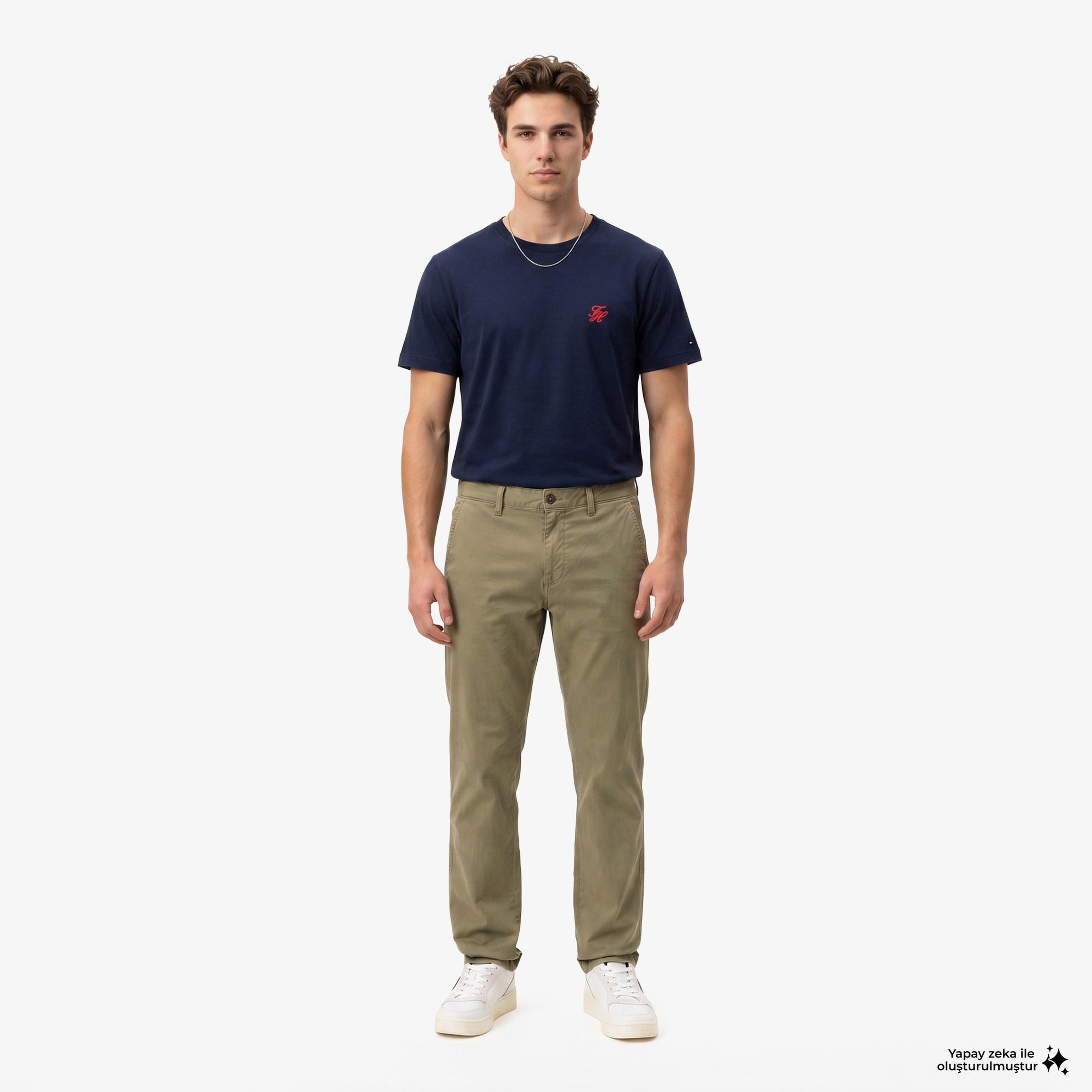 Tommy Hilfiger Swimshop Erkek Lacivert T-Shirt
