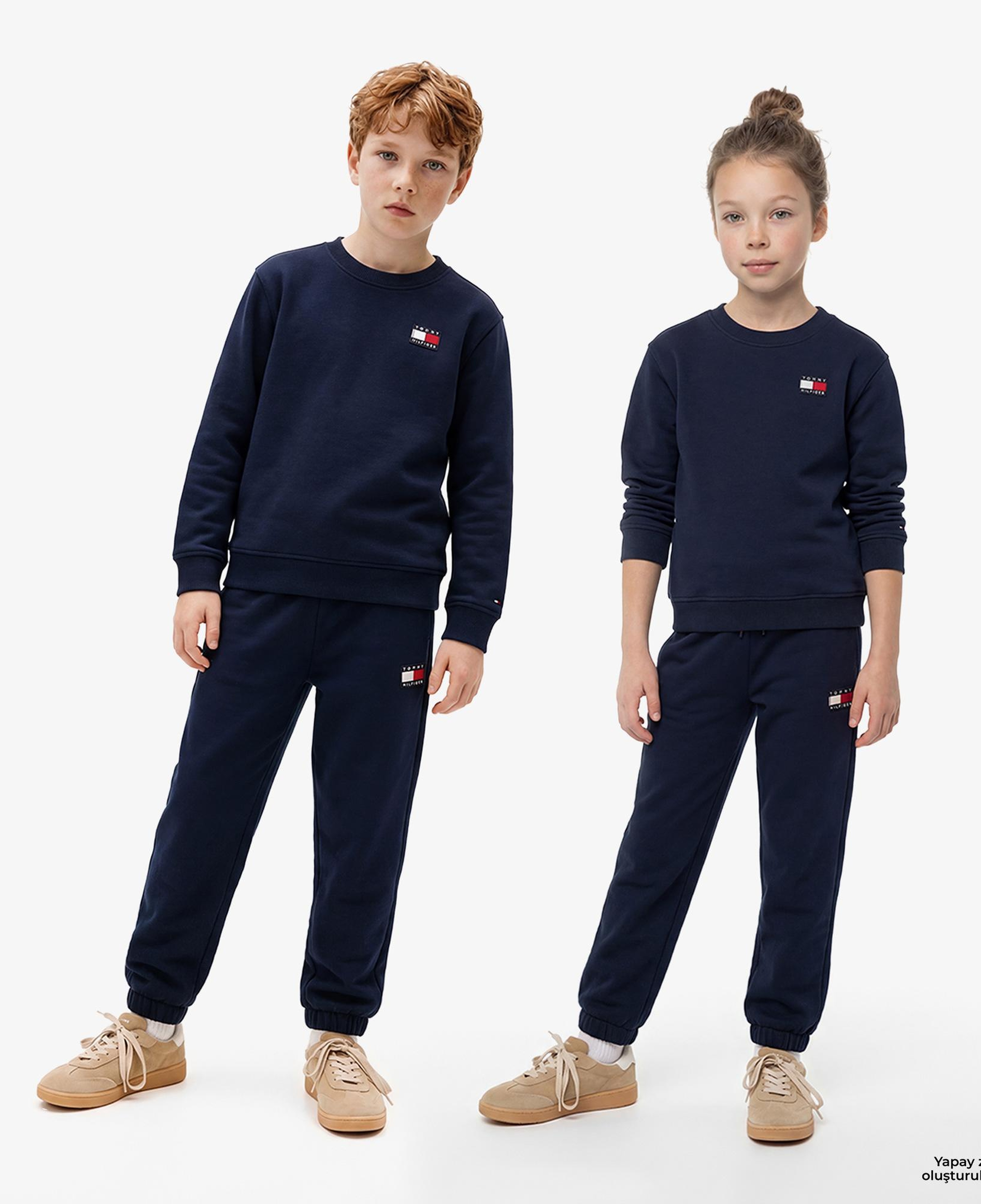Tommy Hilfiger Heritage Çocuk Lacivert Eşofman Takımı