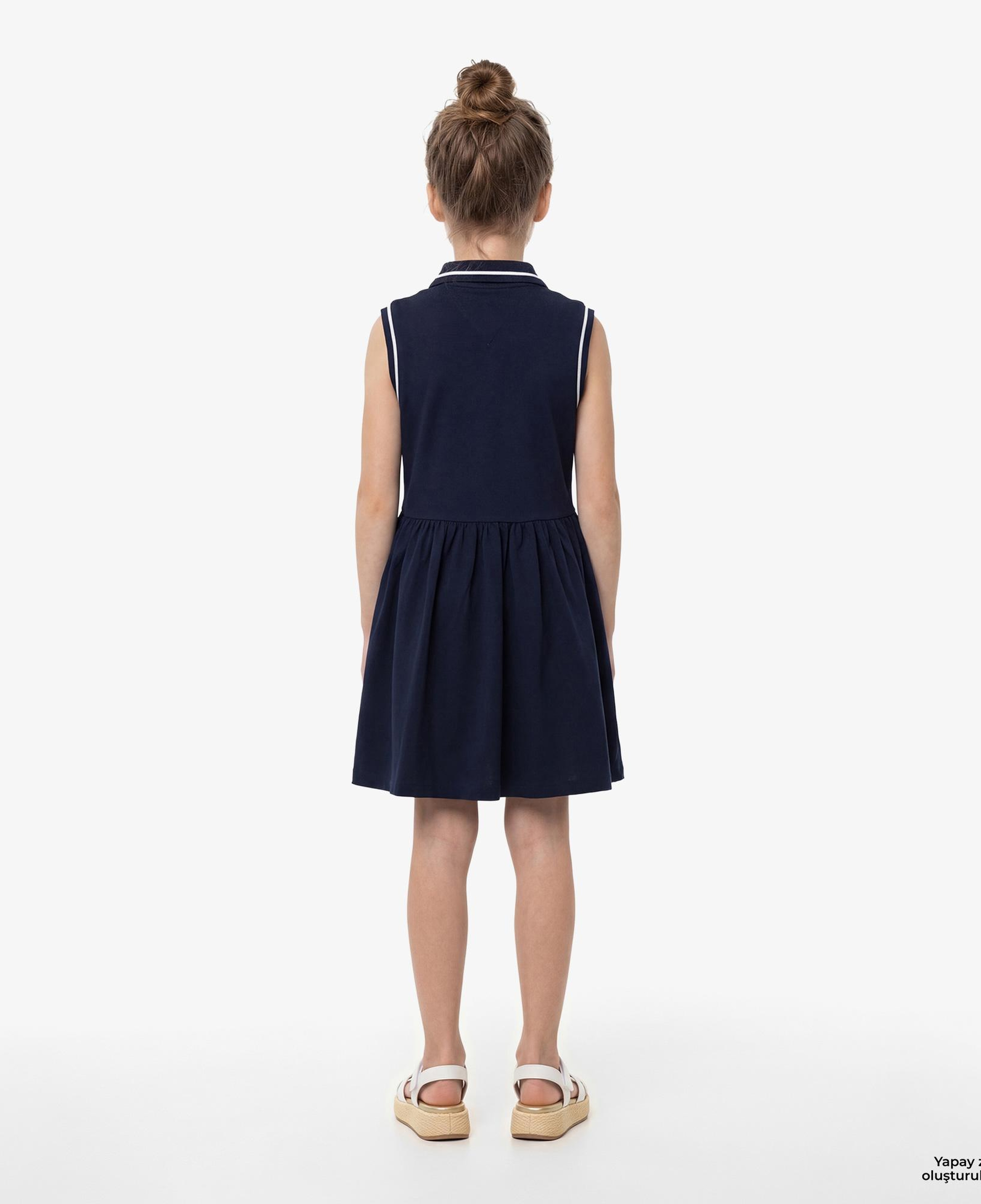 Tommy Hilfiger Essentials Çocuk Lacivert Elbise