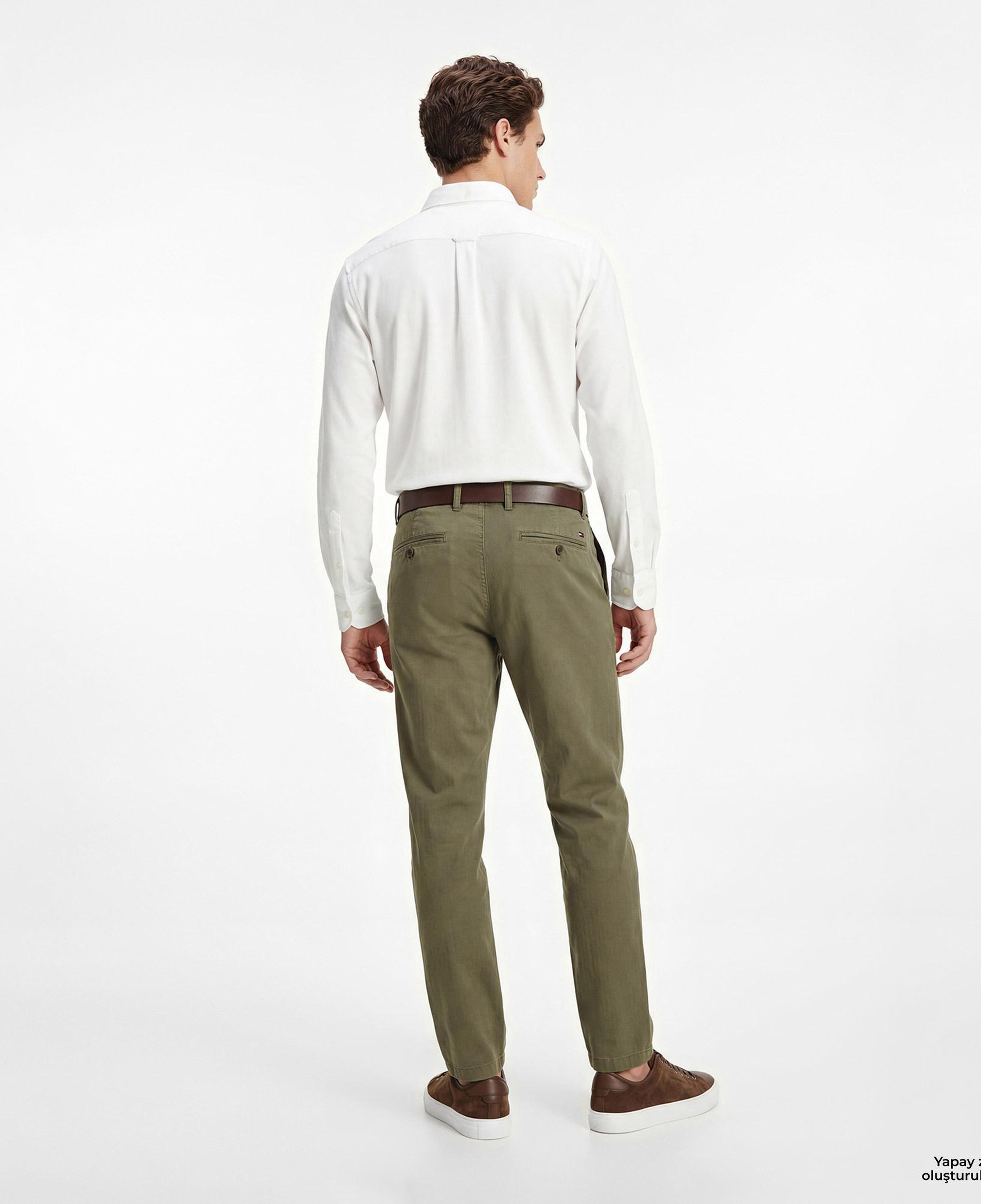 Tommy Hilfiger Core Essentials Erkek Beyaz Gömlek