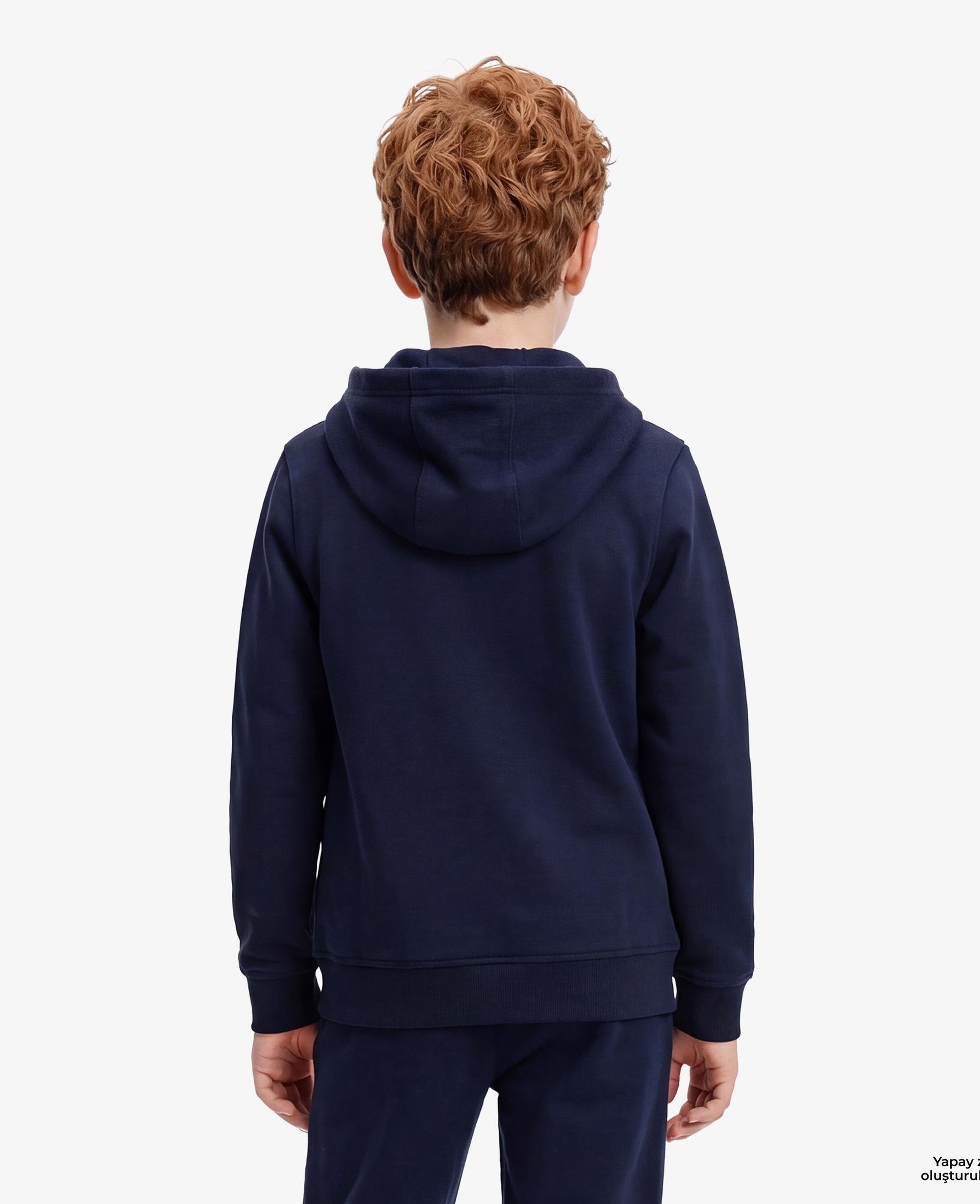 Tommy Hilfiger Icons Çocuk Lacivert Eşofman Üstü