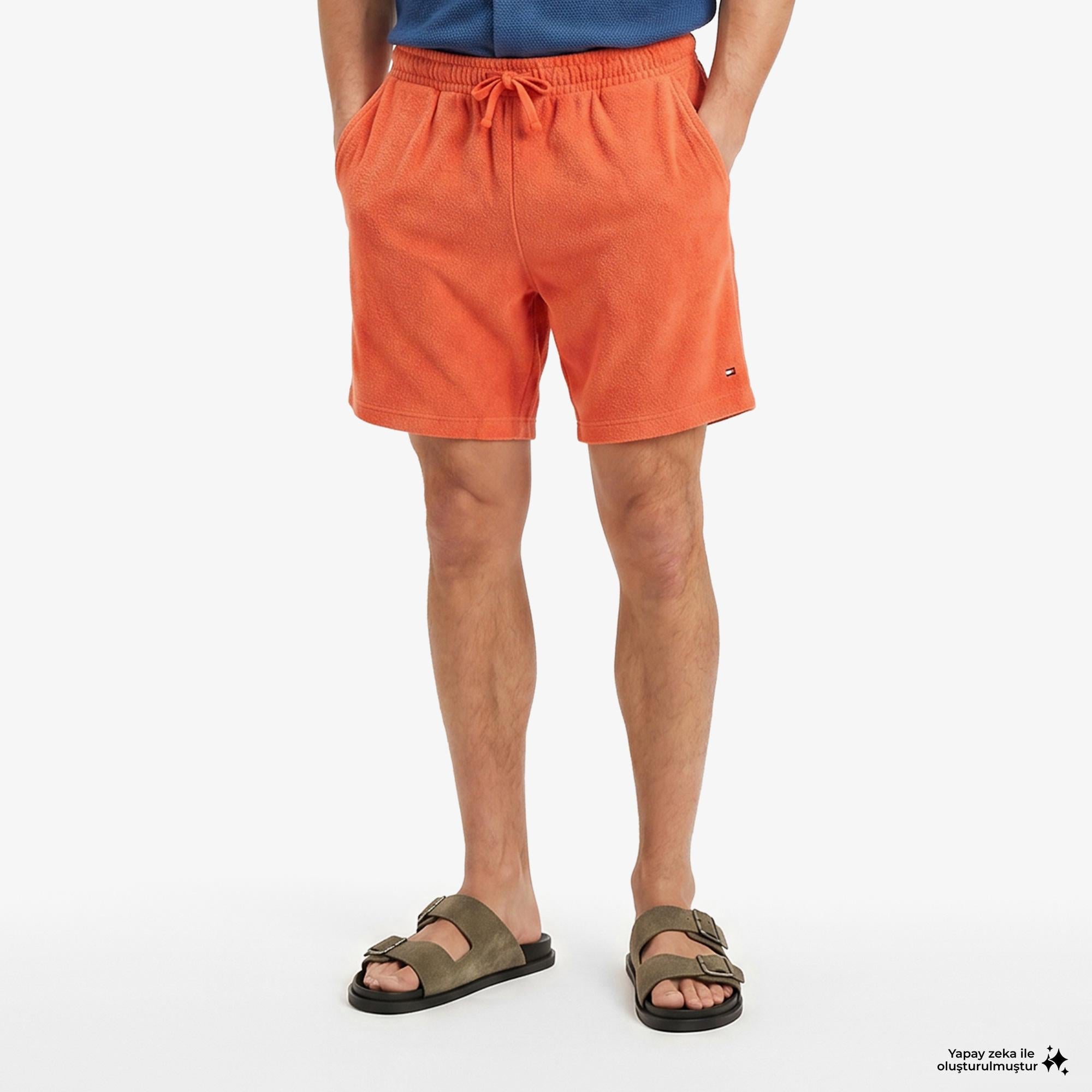 Tommy Hilfiger Swimshop Erkek Turuncu Eşofman Altı