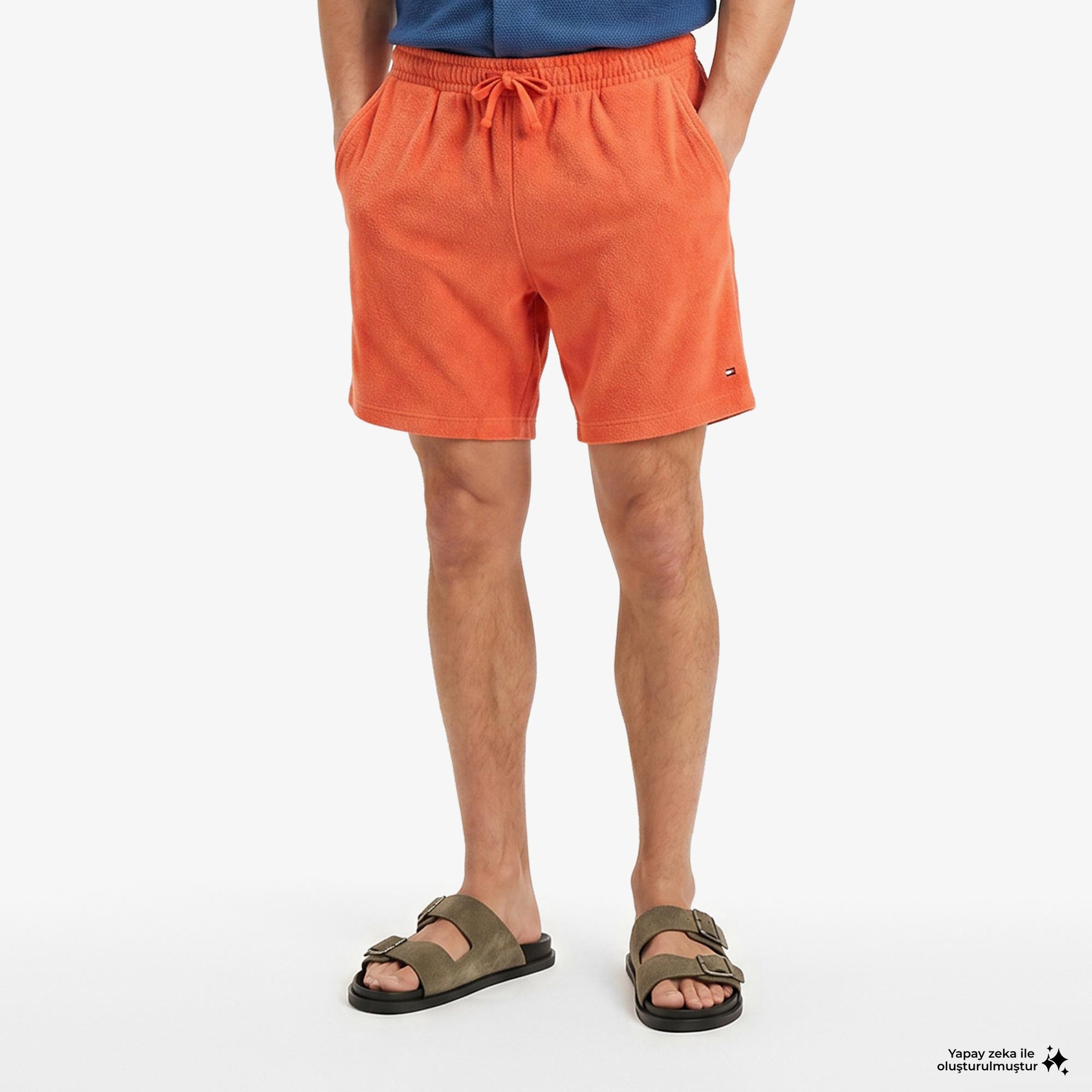 Tommy Hilfiger Swimshop Erkek Turuncu Eşofman Altı