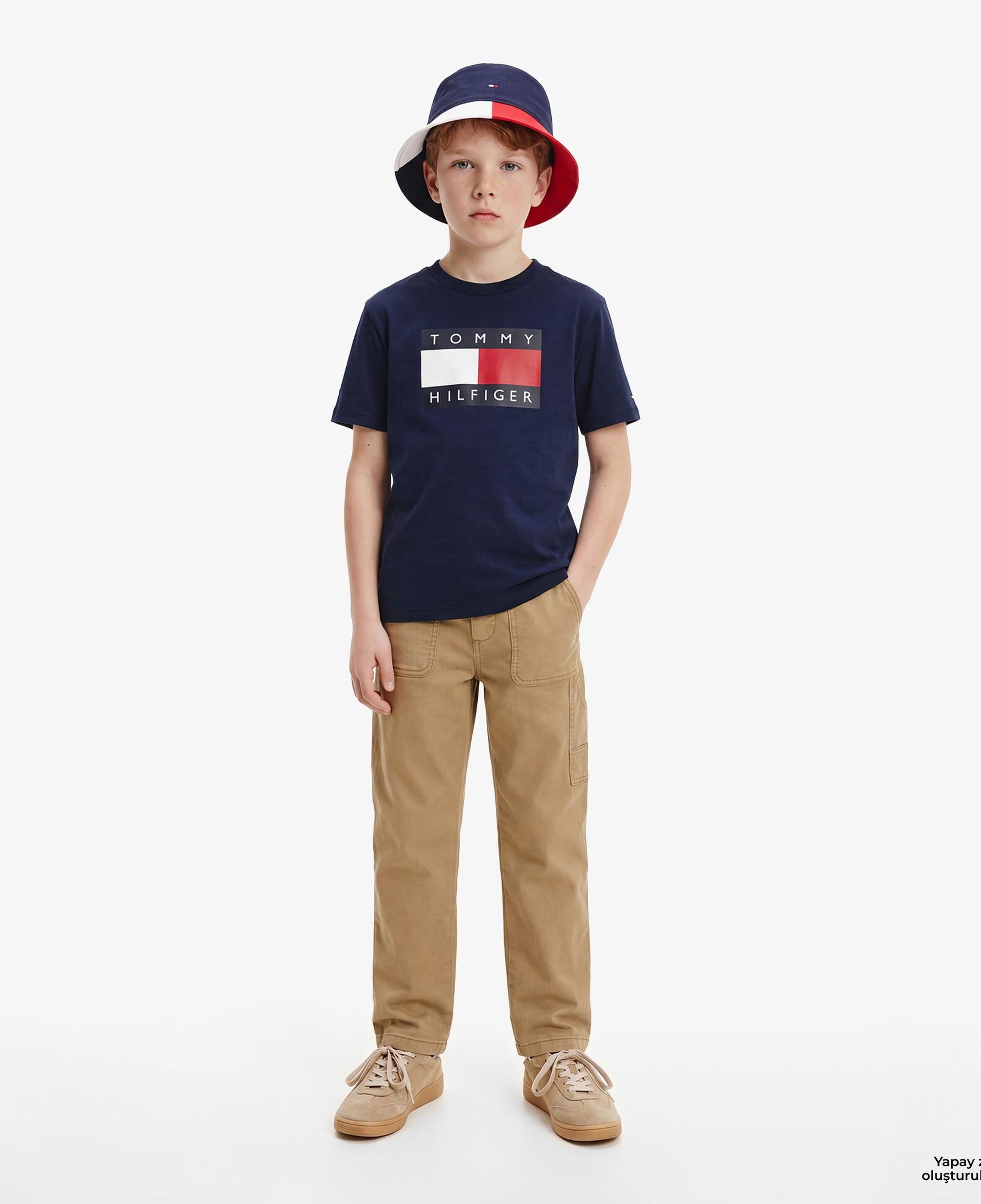 Tommy Hilfiger Heritage Çocuk Lacivert T-Shirt