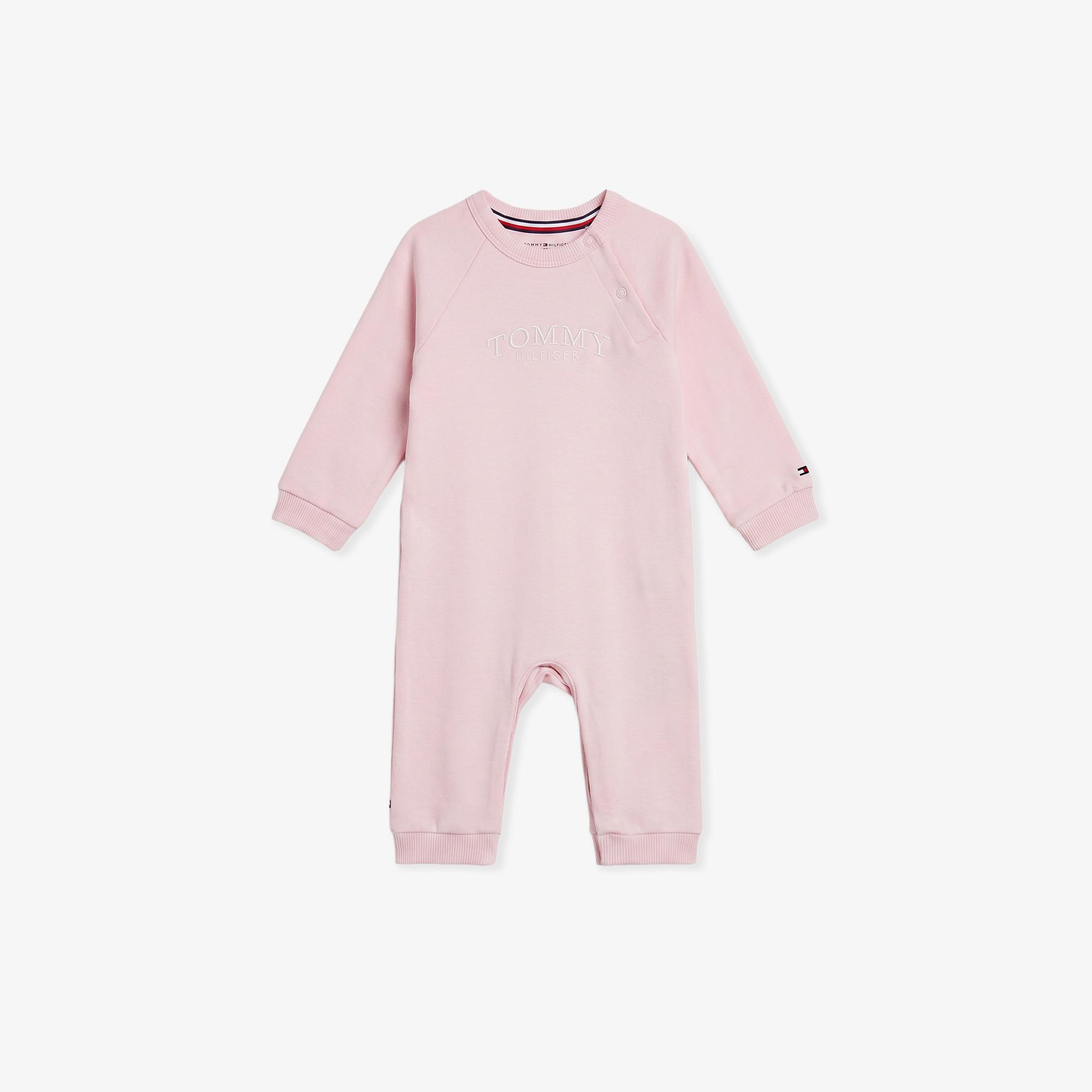 Tommy Hilfiger Monotype Çocuk Pembe Tulum
