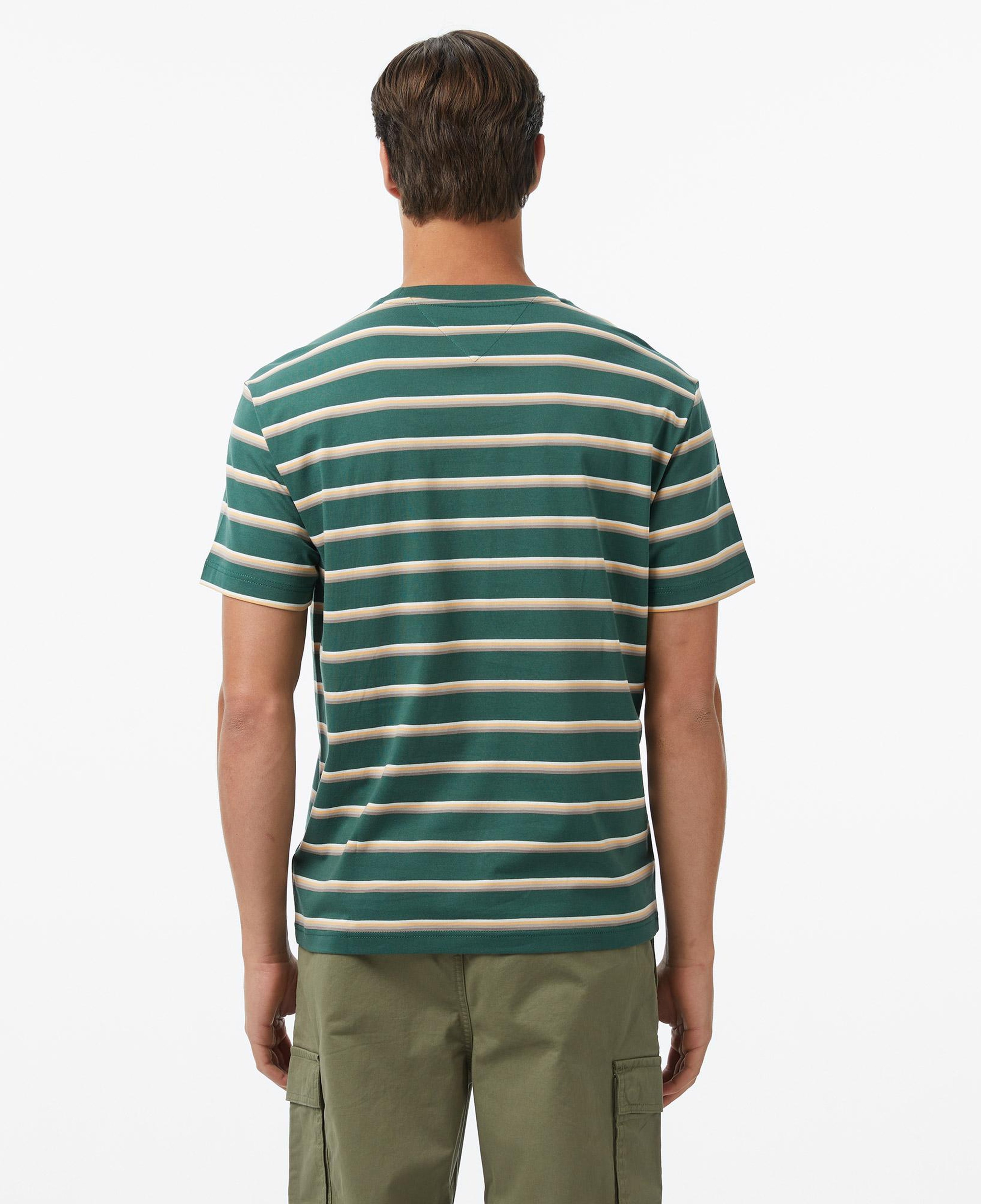 Tommy Hilfiger Classic Flag Erkek Yeşil T-Shirt