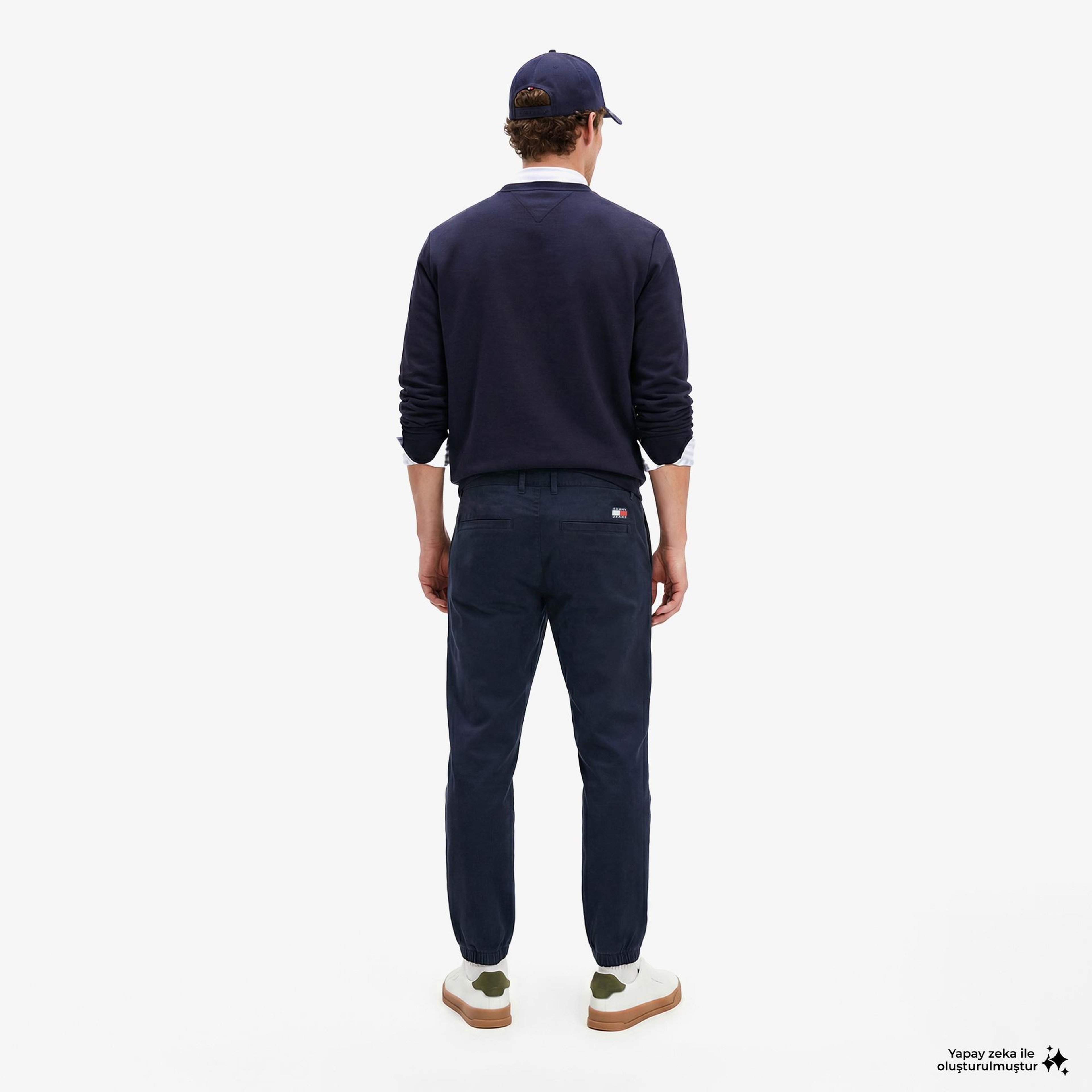 Tommy Hilfiger Scanton Erkek Lacivert Pantolon