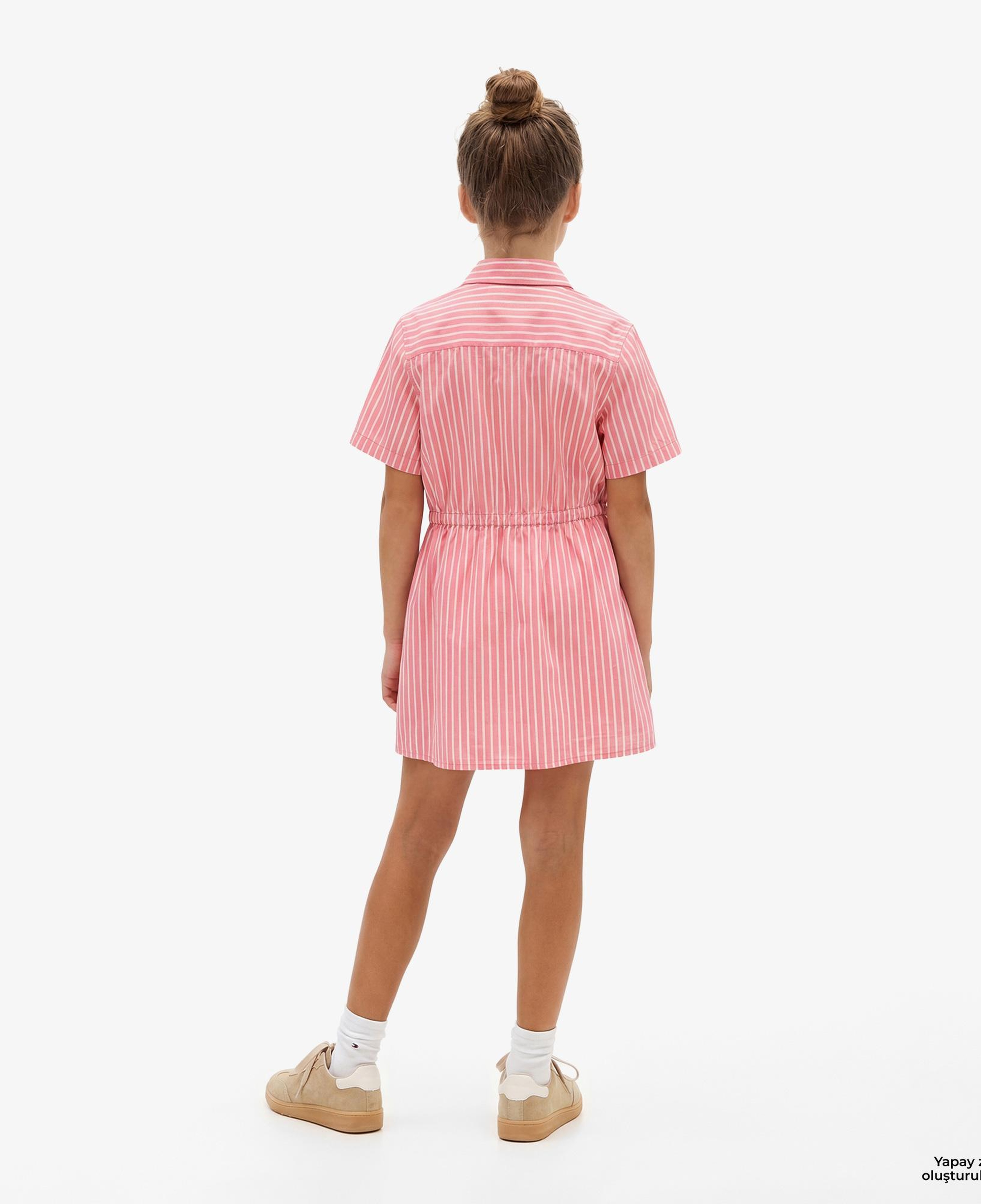 Tommy Hilfiger Essentials Çocuk Pembe Elbise