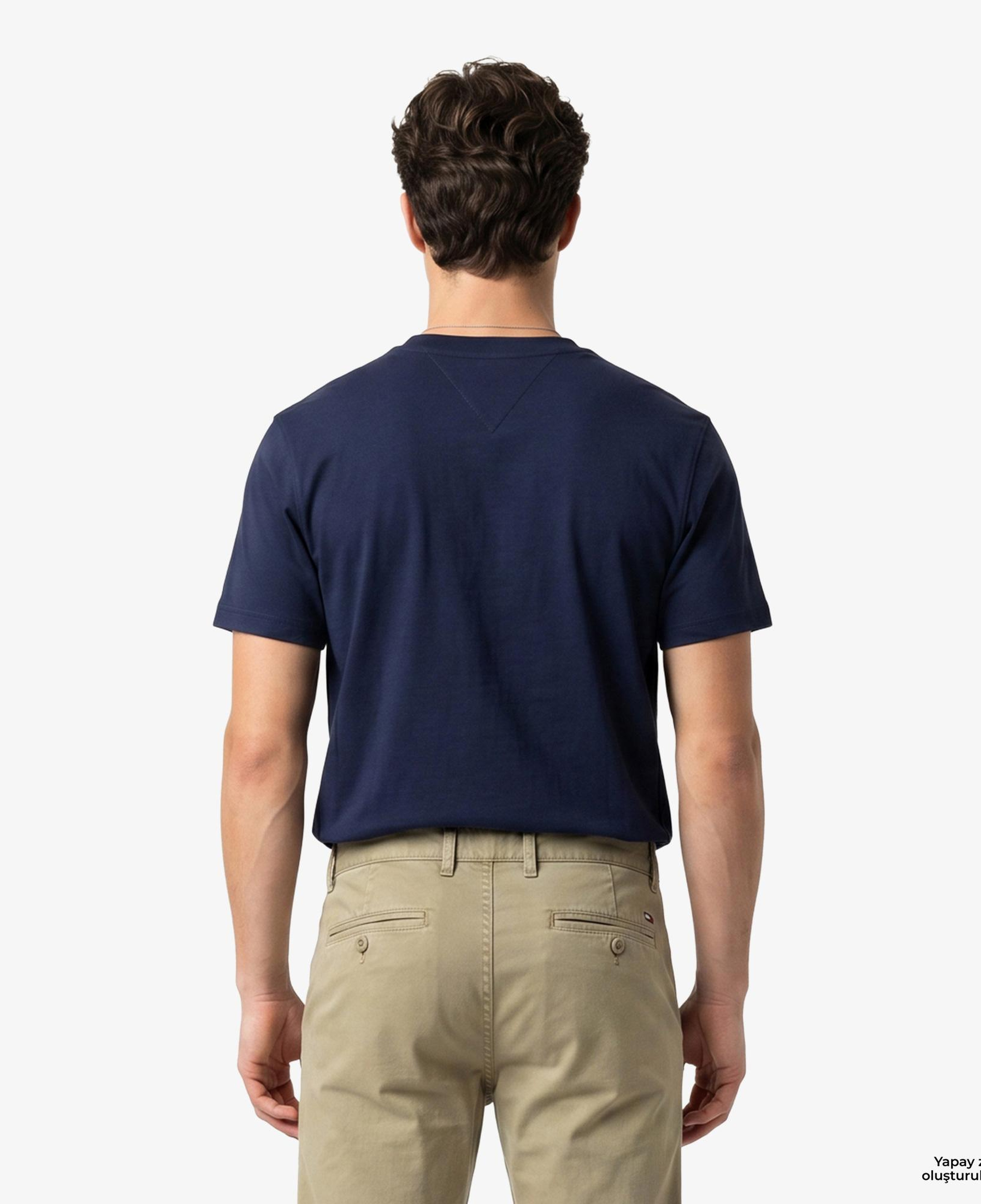 Tommy Hilfiger Swimshop Erkek Lacivert T-Shirt